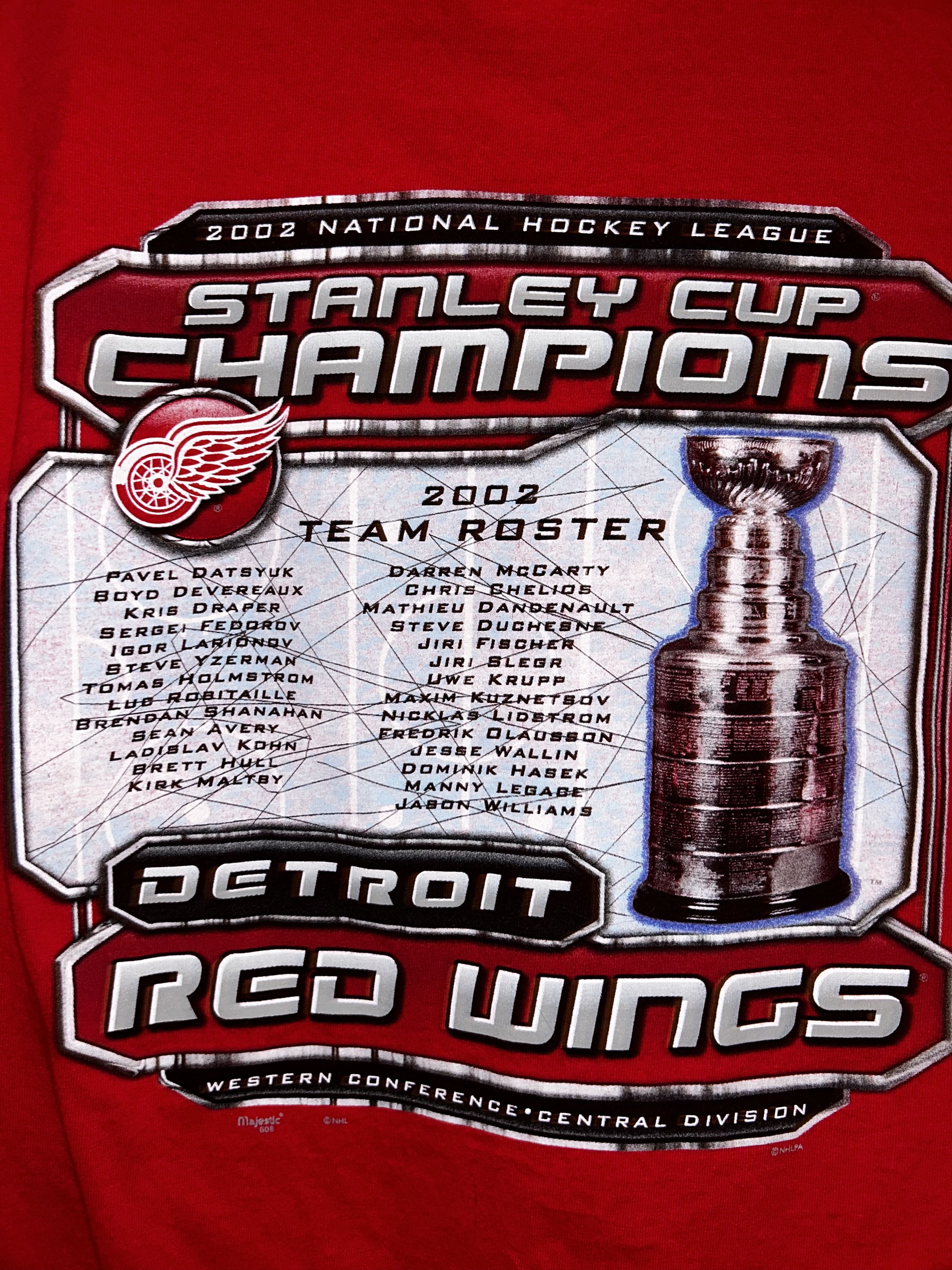 Alstyle × Vintage Vintage Red Wings Graphic Tee Size US XL / EU 56 / 4 - 5 Thumbnail