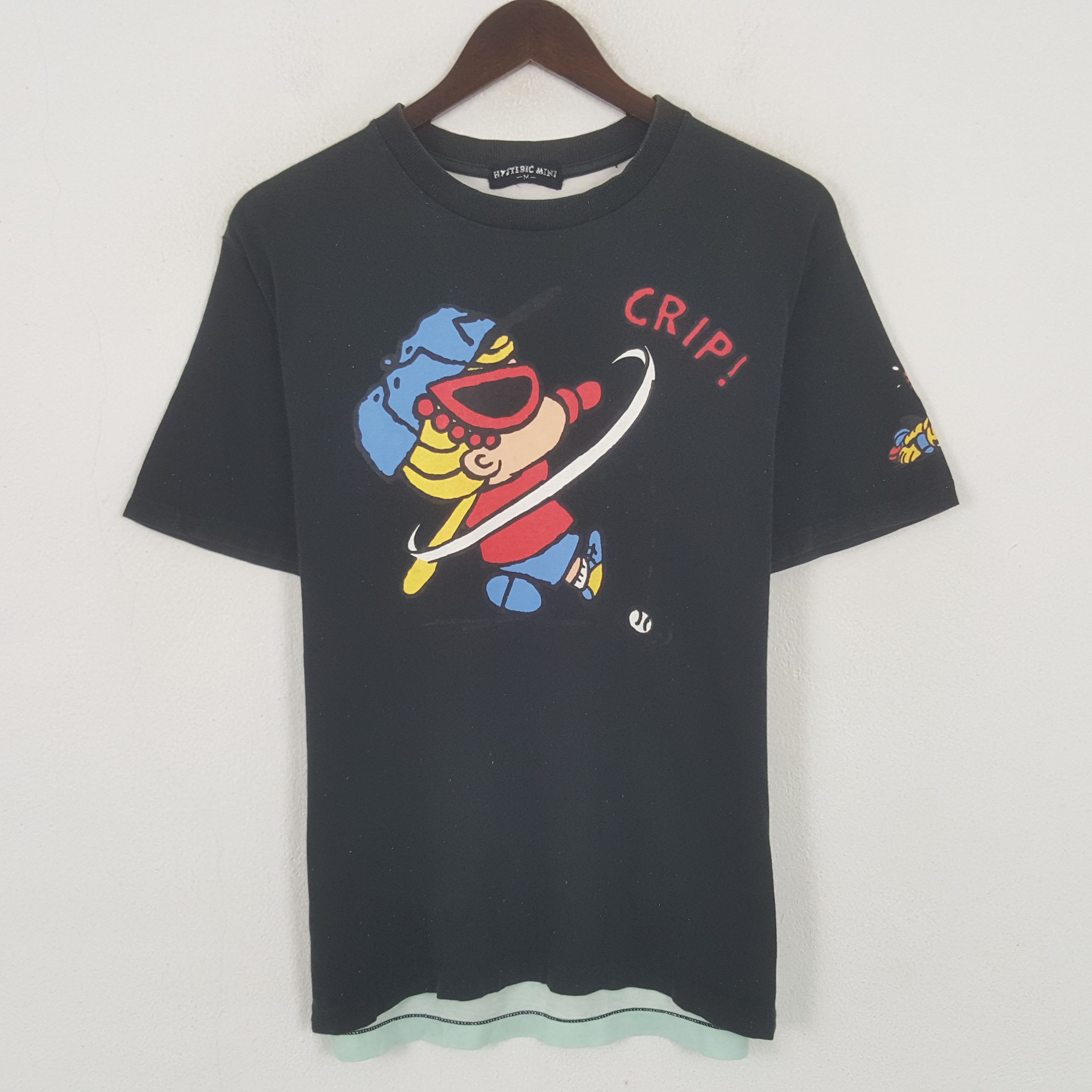 トップス 90s HYSTERIC MINI\"Character Print Shirt\" Hysteric Mini shirt japan long sleeve Baby hysteric glamour