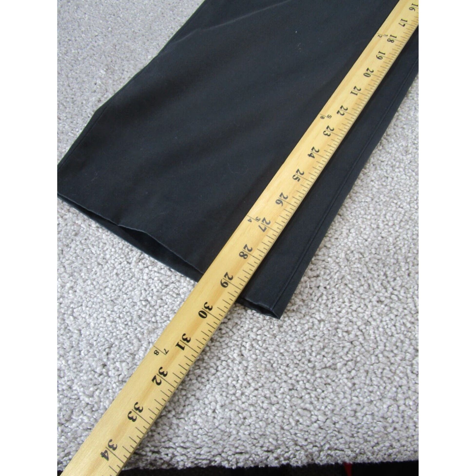 Bonobos Bonobos Mens Dress Pants 36 Tuesday Black Straight Leg 36X29 Extra Large XL Size US 36 / EU 52 - 5 Thumbnail