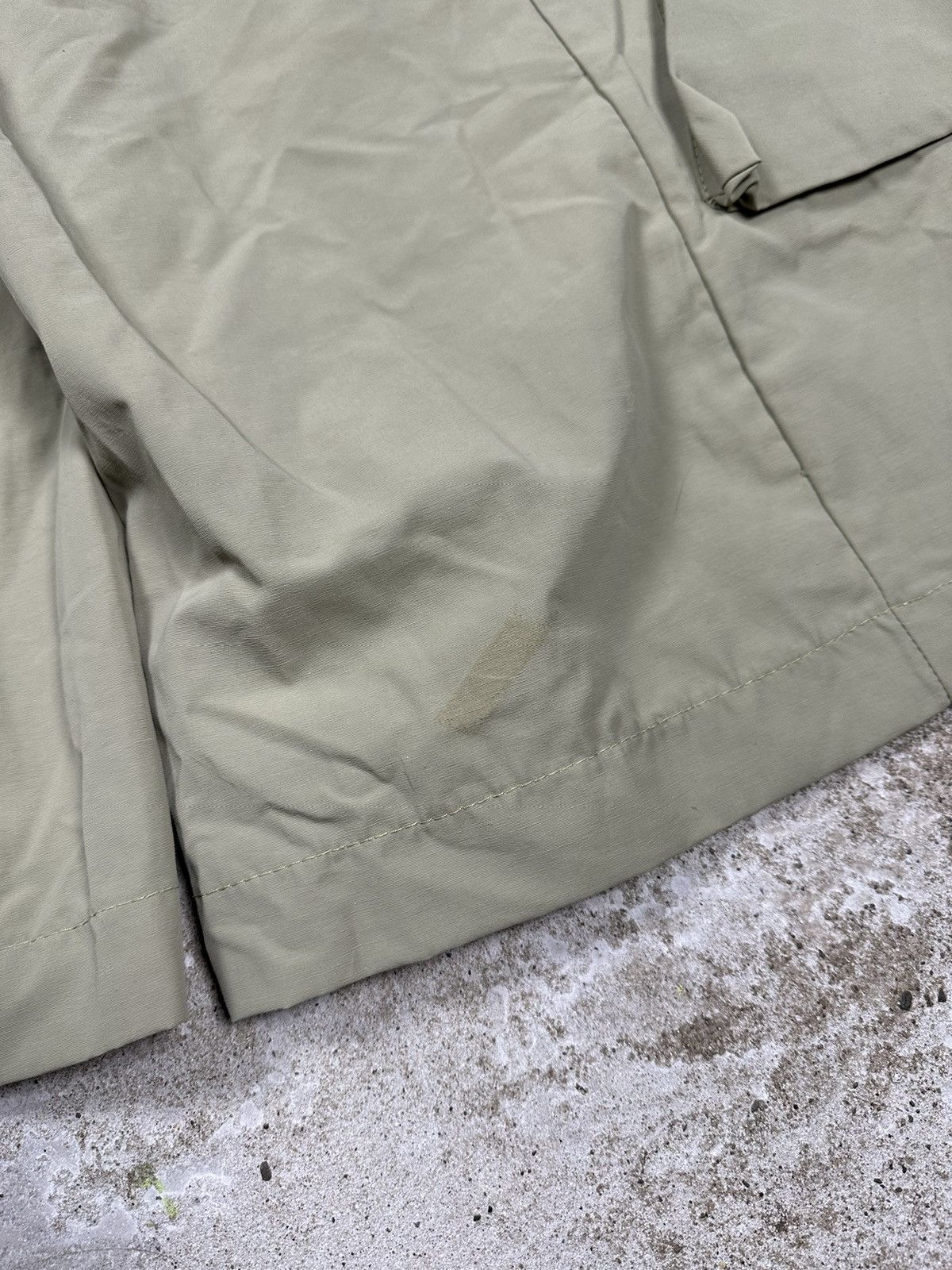 Japanese Brand × Vintage Vintage Y2K Ultra Baggy Cargo Olive Track Pants Loose Size US 33 - 13 Thumbnail
