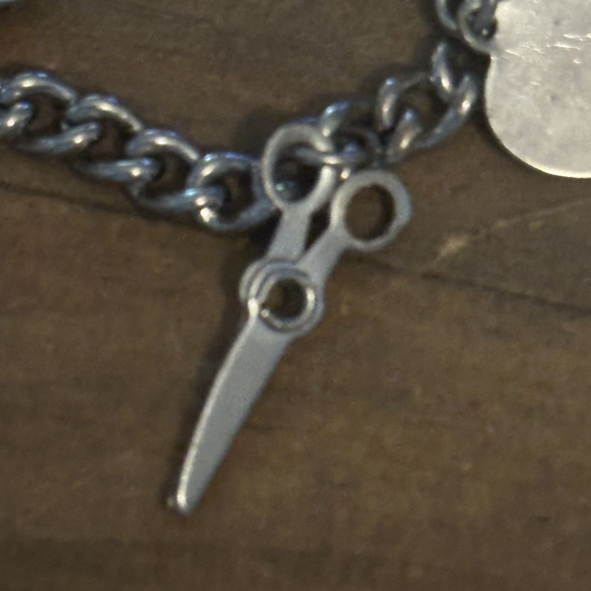 Vintage Vintage silver tone charm bracelet Size ONE SIZE - 5 Thumbnail