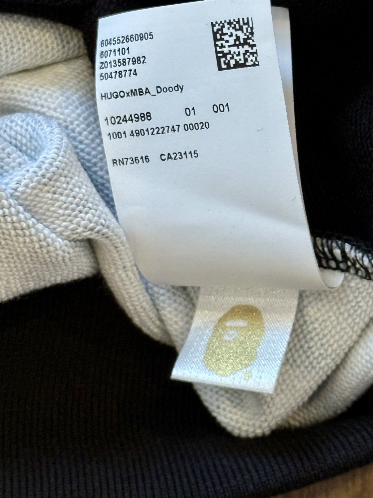 Bape × Hugo Boss New BAPE Mr. Bathing Ape X Hugo Boss Rare Collab Camo Hoodie Size US S / EU 44-46 / 1 - 24 Thumbnail