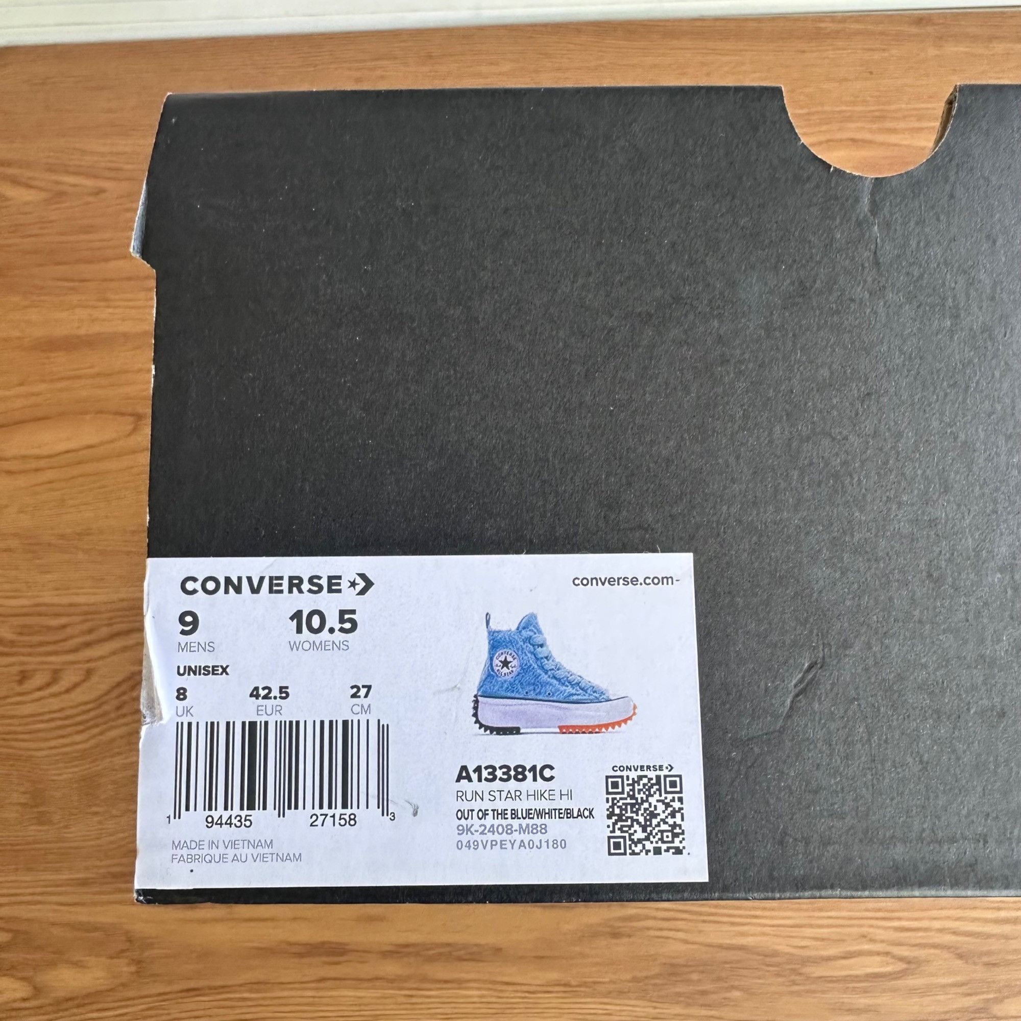 Converse ❤️Converse Run Star Hike Hi Platform Faux Fur 10.5 Womens Sh Size US 10.5 / IT 40.5 - 8 Thumbnail