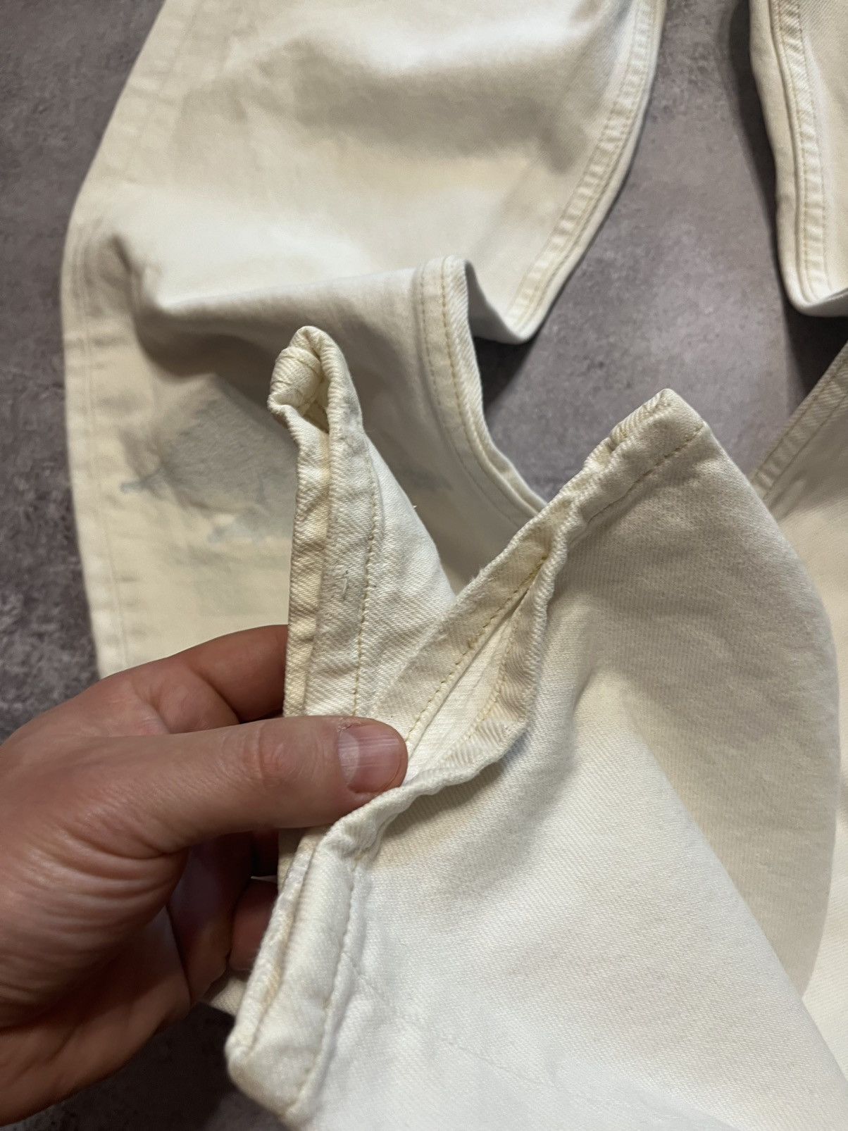 Levi's Vintage Reworked Levi’s 501 denim jeans Size US 32 / EU 48 - 9 Thumbnail