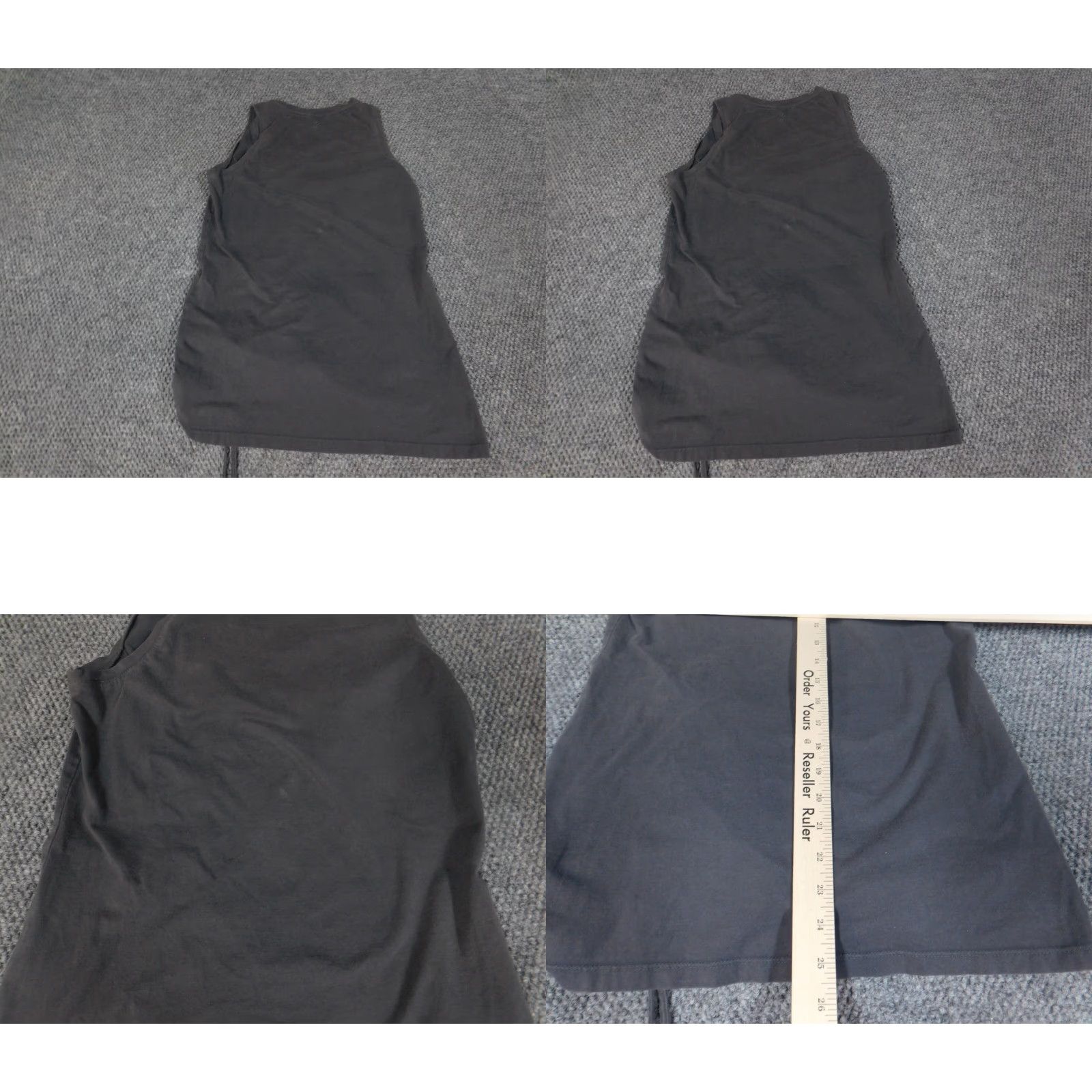 Athleta Athleta Shirt Women S Gray Tank Top Collared Sleeveless Pullover Cotton Stretch Casual Basic Size S / US 4 / IT 40 - 8 Thumbnail