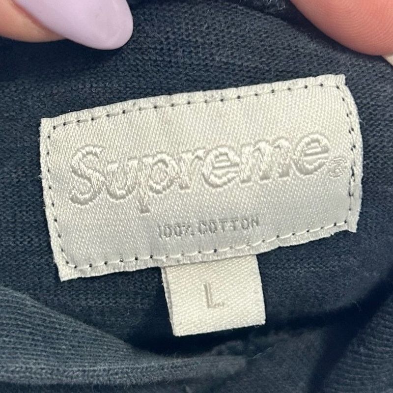 Supreme Supreme Embroidered Spellout Hoodie Size US L / EU 52-54 / 3 - 7 Thumbnail