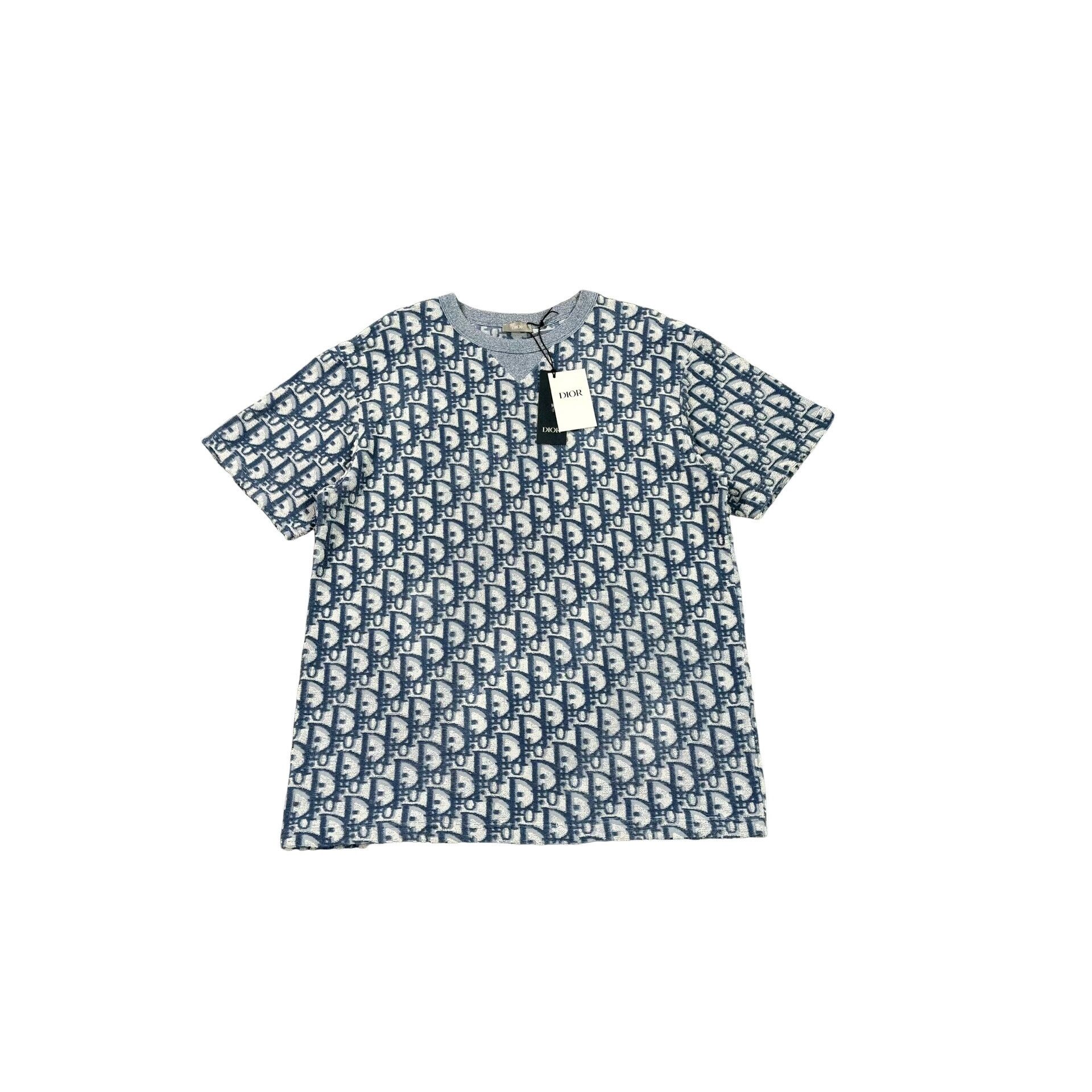 Dior Dior Oblique Logo T-Shirt Size L Size US L / EU 52-54 / 3 - 1 Thumbnail