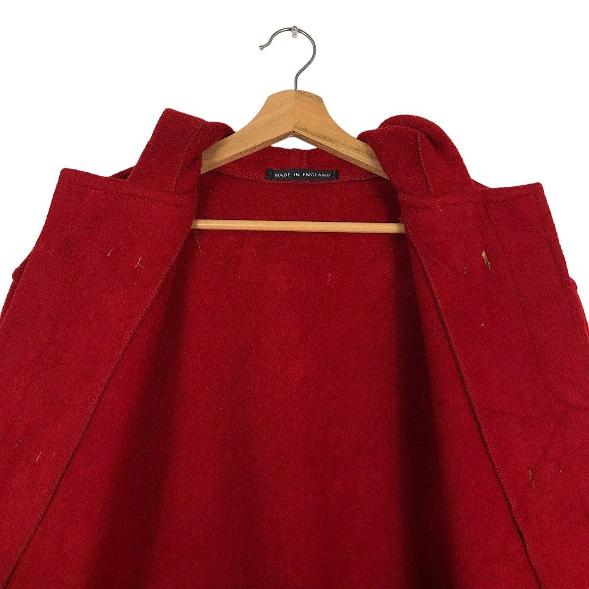 Gloverall 🔥Rich Red - Wool Duffle Coats Jacket Gloveral Made England Size US M / EU 48-50 / 2 - 12 Thumbnail