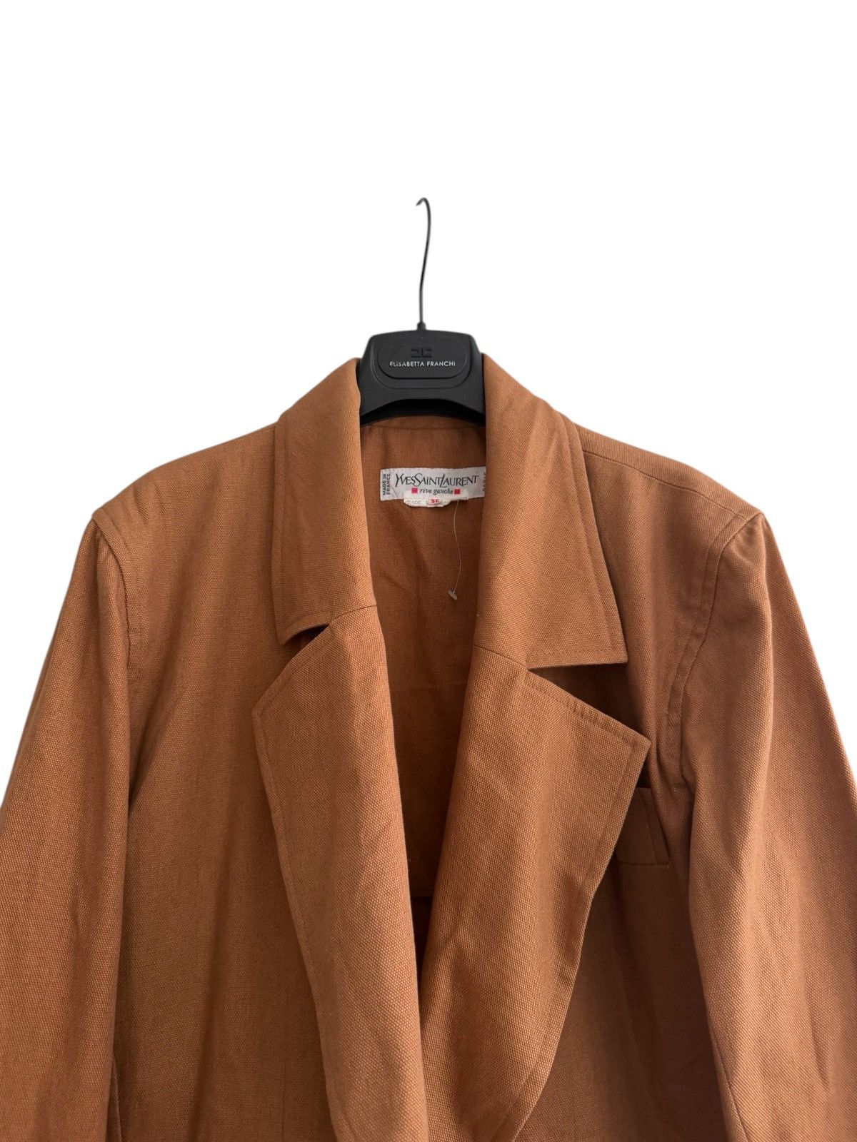 Yves Saint Laurent Vintage Yves Saint Laurent Rive Gauche Blazer Jacket Size XS / US 0-2 / IT 36-38 - 4 Thumbnail