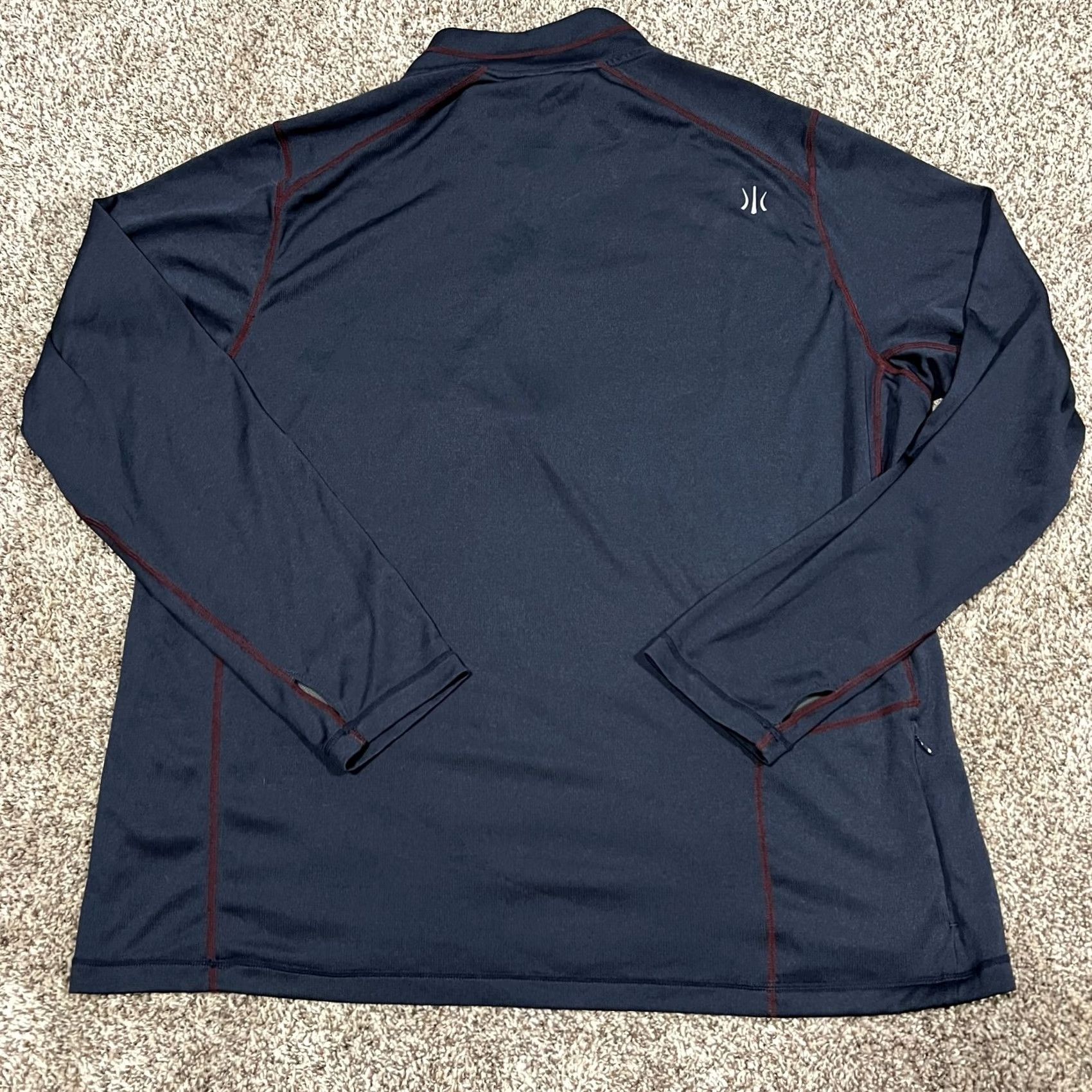 Rhone Rhone Session 1/4 Zip Pullover 2XL XXL Blue Long Sleeve Breathable Lightweight Size US XXL / EU 58 / 5 - 6 Thumbnail