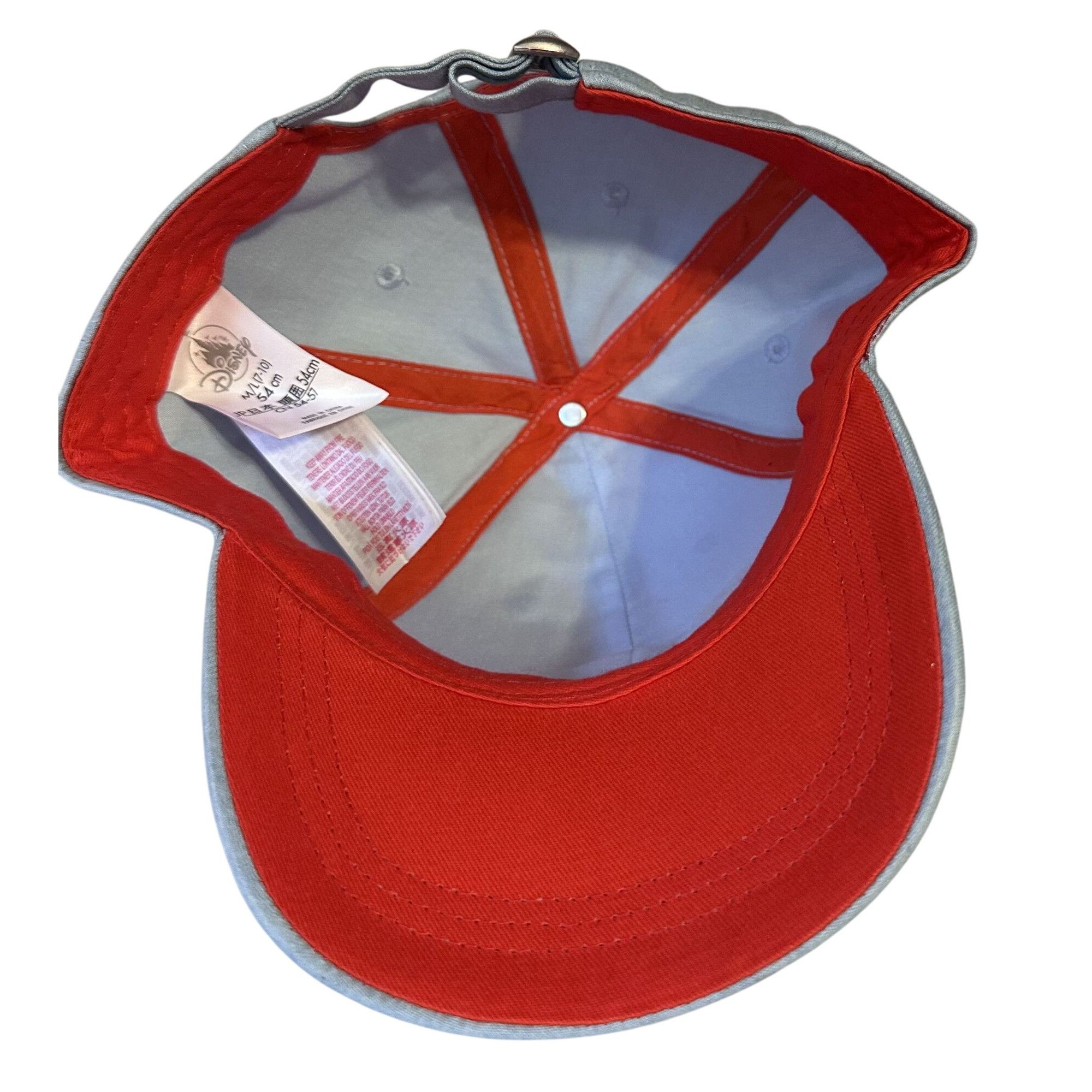 Disney Disney Parks Snacks Hat Adjustable Baseall Cap Youth Blue VG Size ONE SIZE - 5 Thumbnail