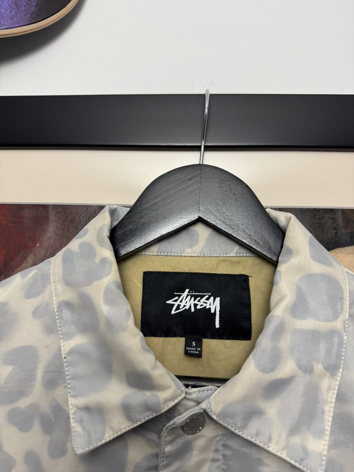 Stussy Stussy Camo Work Jacket Beige Skate Streetwear Rare Hype Size US S / EU 44-46 / 1 - 4 Thumbnail