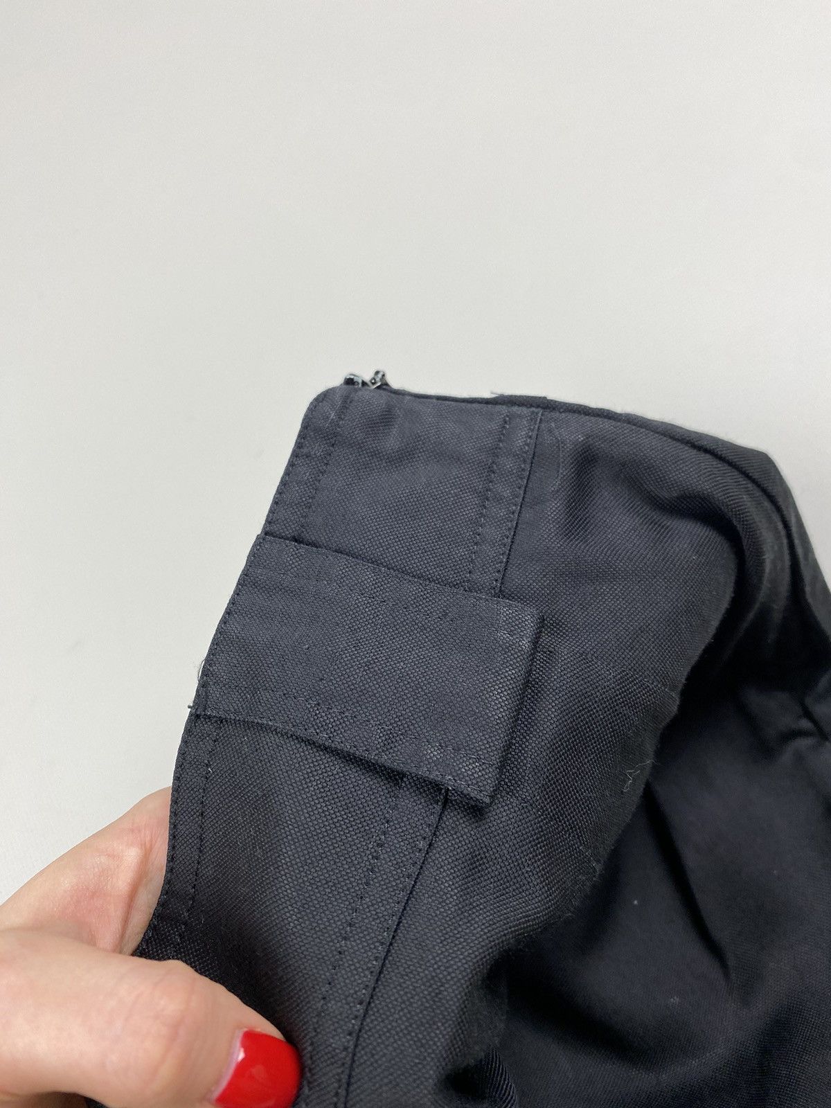 Helmut Lang Helmut Lang ladies wide leg cropped pants trousers Size 26" / US 2 / IT 38 - 22 Thumbnail