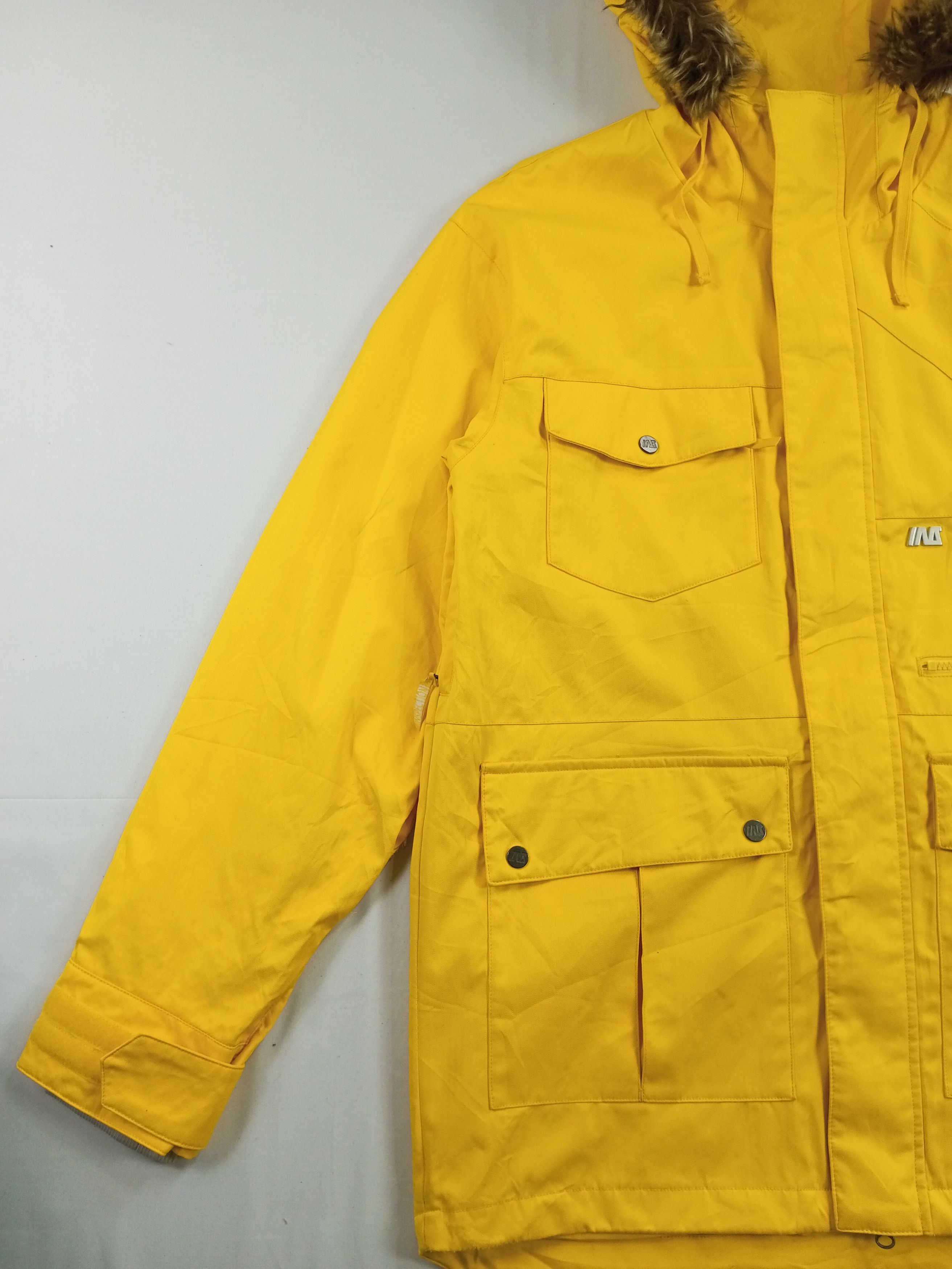 Japanese Brand Inspection Removable Fur Parka Jacket L.G.B. Style Size US L / EU 52-54 / 3 - 4 Thumbnail