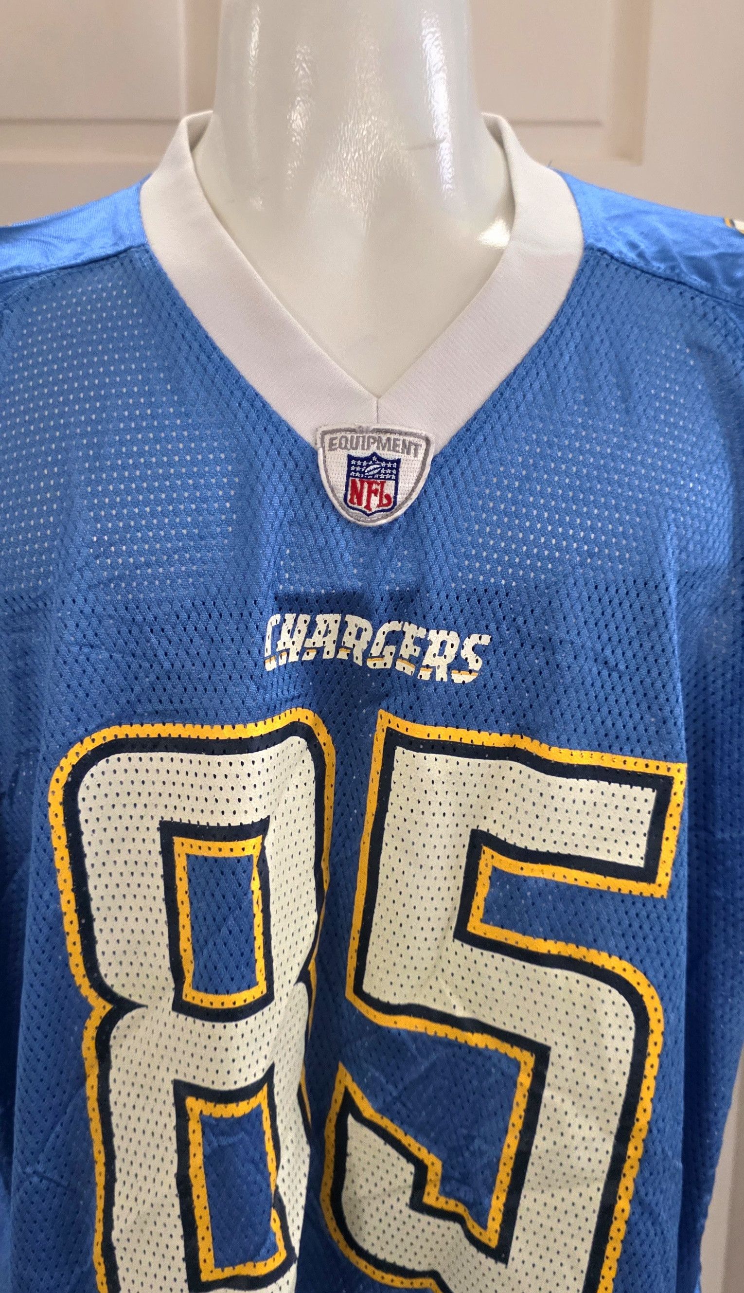 Reebok Reebok Vintage Antonio Gates Chargers NFL Football Jersey 85 Size US XL / EU 56 / 4 - 2 Thumbnail