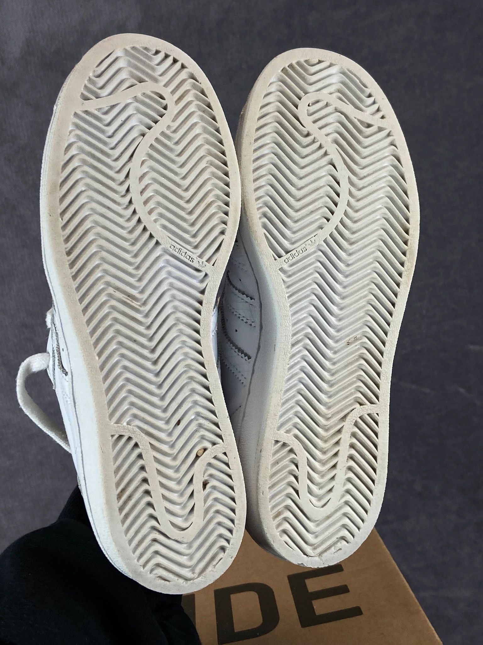 Adidas Adidas Superstar – White Leather Sneakers Size US 5.5 / EU 38 - 6 Thumbnail