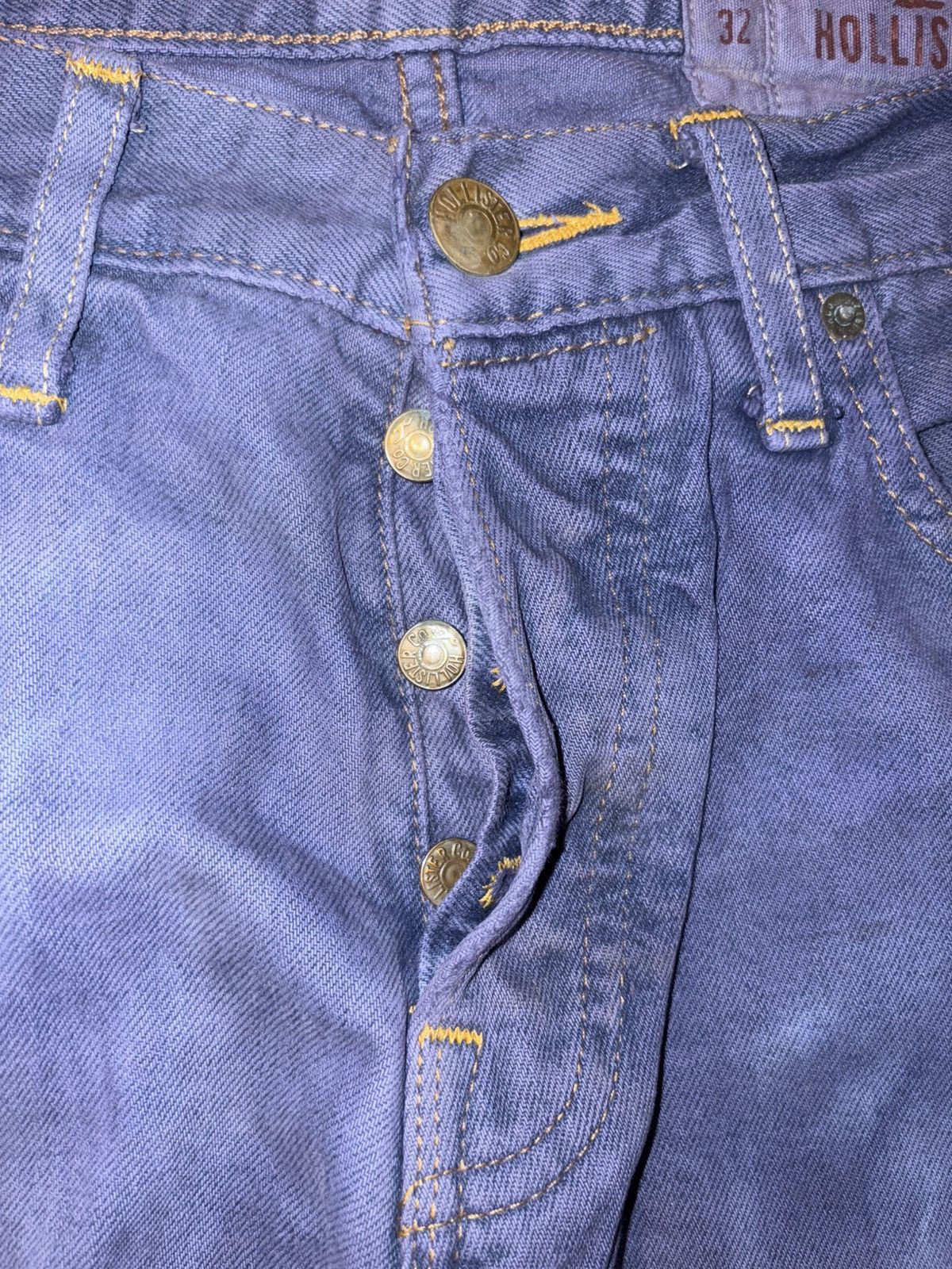 Hollister Y2K streetwear hollister low rise bootcut faded jeans Size US 32 / EU 48 - 7 Thumbnail