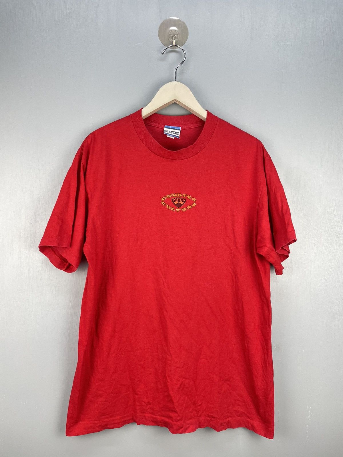 Vintage Vintage 90s Counter Culture streetwear skateboard t shirt Size US L / EU 52-54 / 3 - 2 Thumbnail