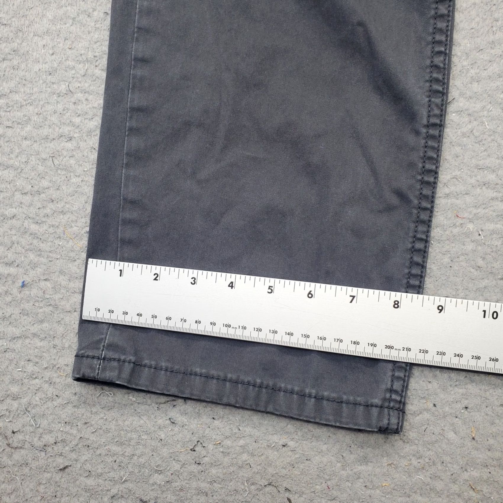 Levi's Levi's 514 Jeans Mens 36x30 Black Denim Stretch Straight Fit White Tab Streetwear Shirt Size US 36 / EU 52 - 6 Thumbnail