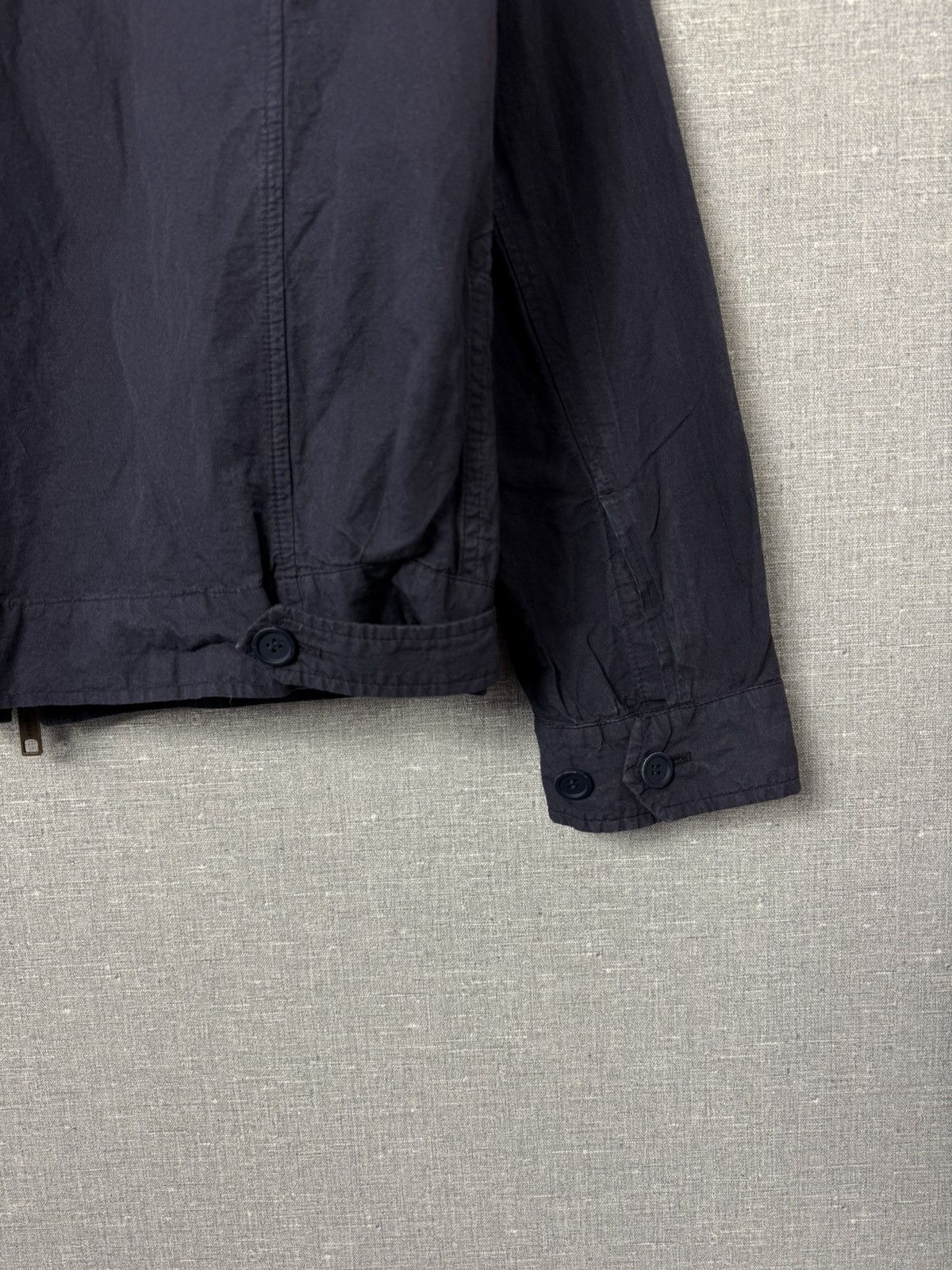 Burberry Burberry London Navy Cotton & Metal Utility Jacket Size L Size US L / EU 52-54 / 3 - 15 Thumbnail