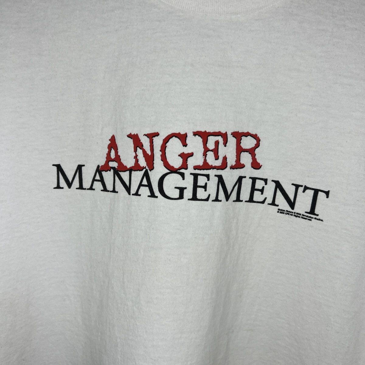 Star Of Hollywood Vintage 2003 Anger Management Promo Movie Tshirt 00s AAA Size US L / EU 52-54 / 3 - 4 Thumbnail