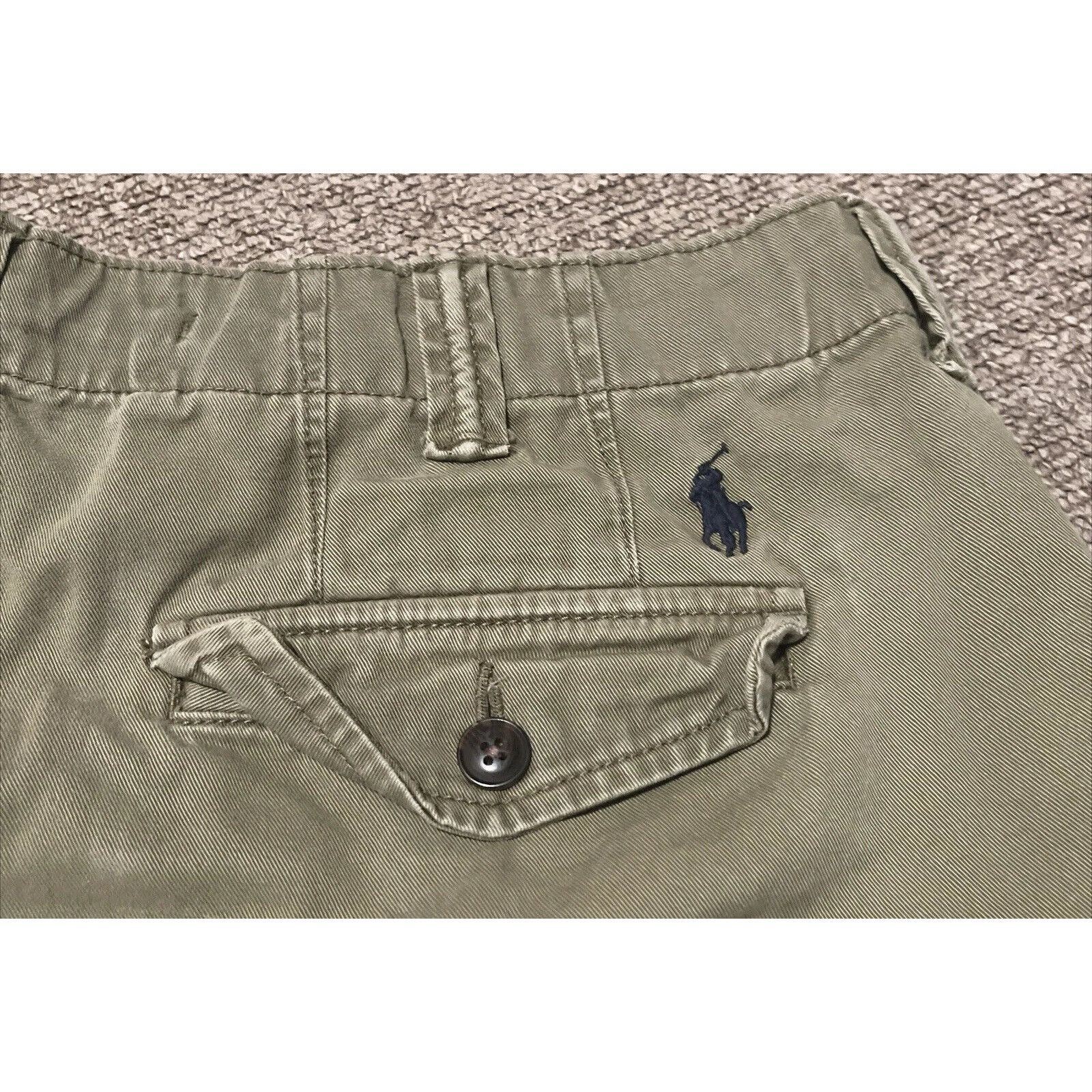 Polo Ralph Lauren Mens Size 34 Polo Ralph Lauren Olive Green Utility Cargo Sho Size US 34 / EU 50 - 8 Thumbnail