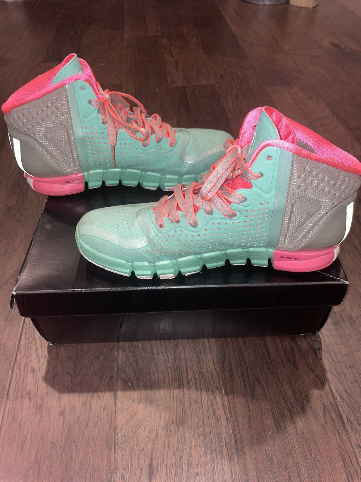 Adidas × NBA D Rose 4 “Boardwalk” Size US 10.5 / EU 43-44 - 4 Thumbnail