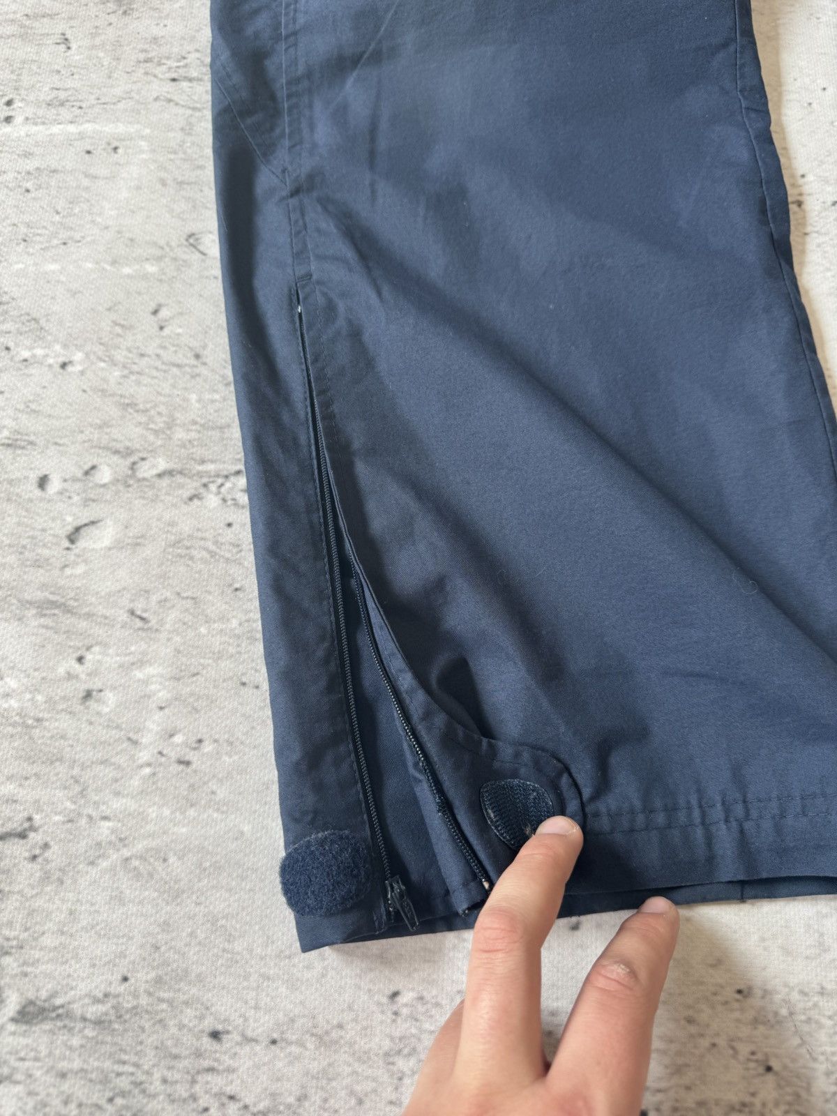 Nike × Vintage NIKE NYLON VINTAGE Y2K OVERSIZE BAGGY FIT PANTS SWEATPANTS Size US 32 / EU 48 - 3 Thumbnail
