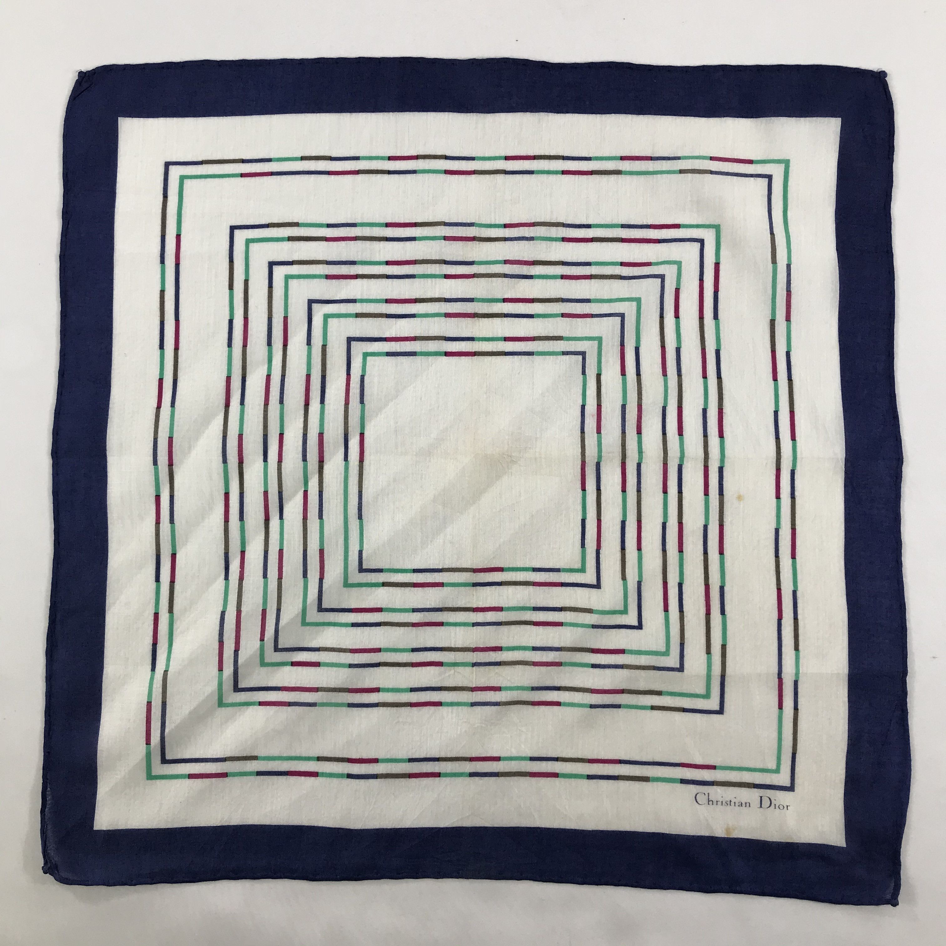 Vintage Christian Dior Neckerchief / Bandana / Handkerchief Size ONE SIZE - 3 Thumbnail