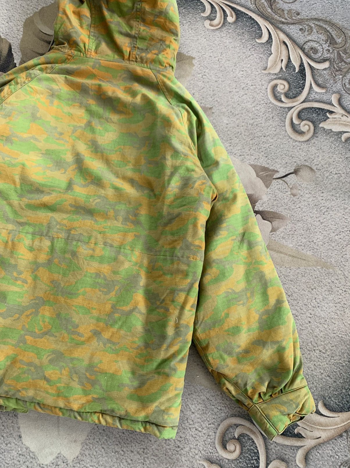 Japanese Brand Kriff Mayor Camo Fire Wood World Wide Camp Jacket Hooded Size US S / EU 44-46 / 1 - 8 Thumbnail
