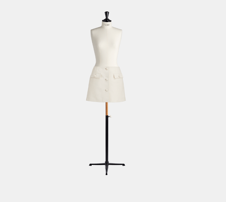 o1w1db10224 Skirt in Ecru