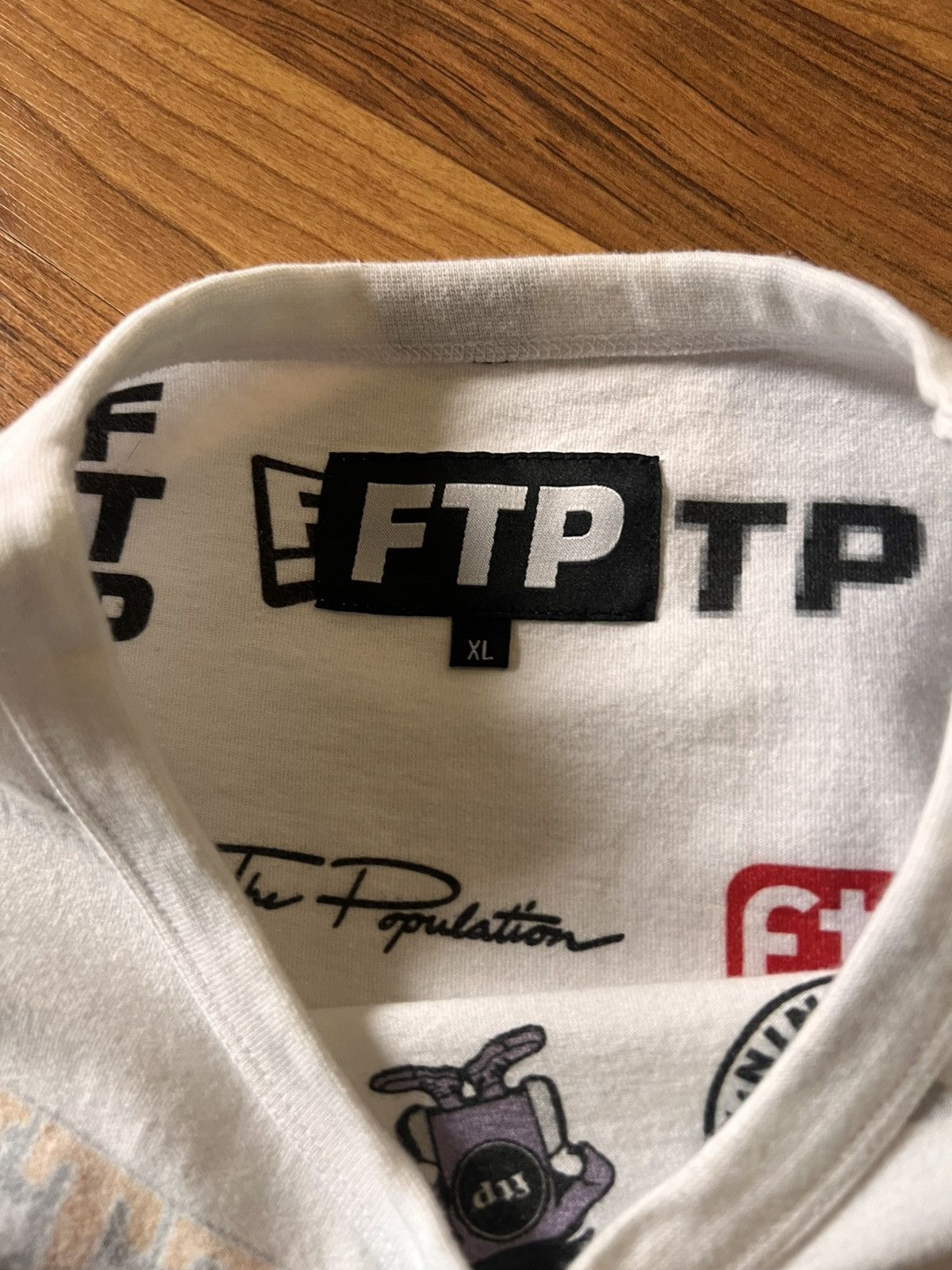 Fuck The Population FTP 13 year tee Size US XL / EU 56 / 4 - 5 Thumbnail