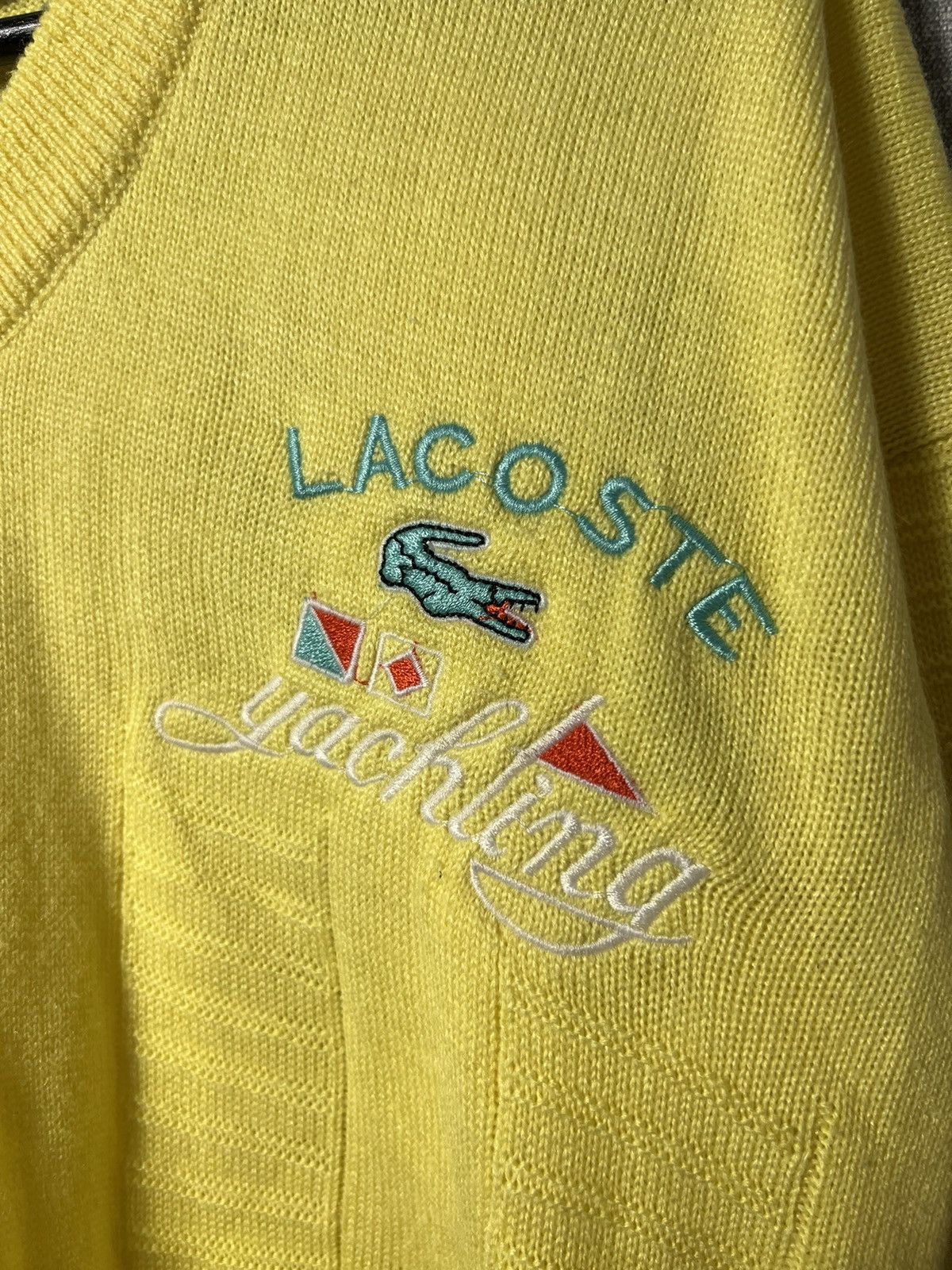 Lacoste Vintage Lacoste Chemise Yachting Sweater Jumper Sweater Size US M / EU 48-50 / 2 - 3 Thumbnail