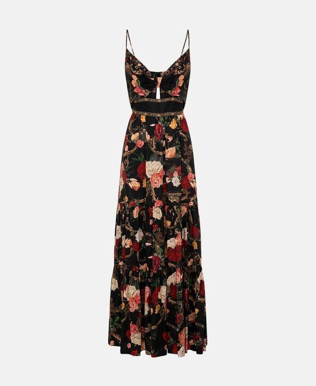CAMILLA Linen-blend dress Size L / US 10 / IT 46 - 1 Thumbnail