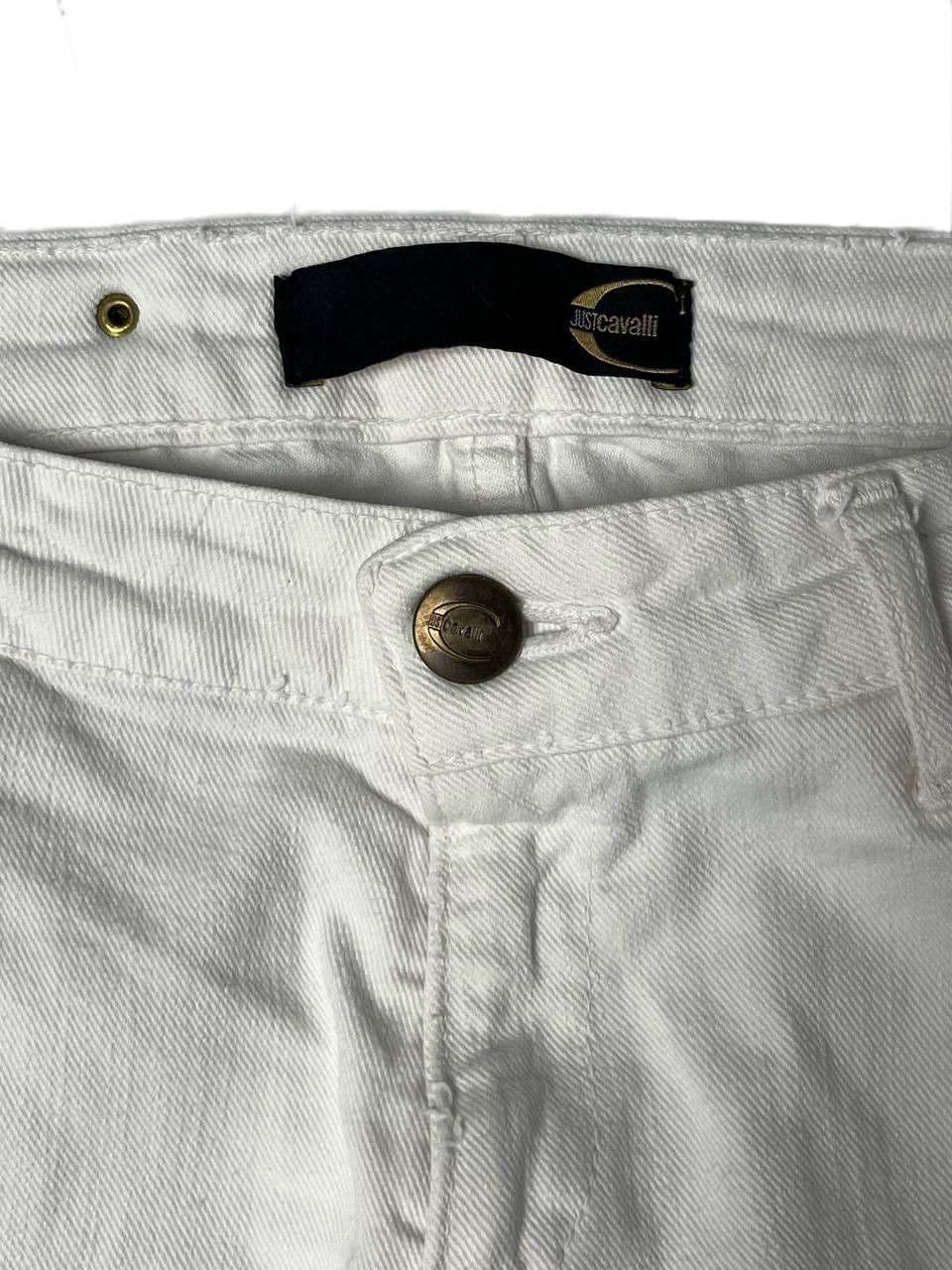 Just Cavalli Roberto Cavalli Vintage Long Flared Low Waisted Jeans Size US 28 / EU 44 - 5 Thumbnail