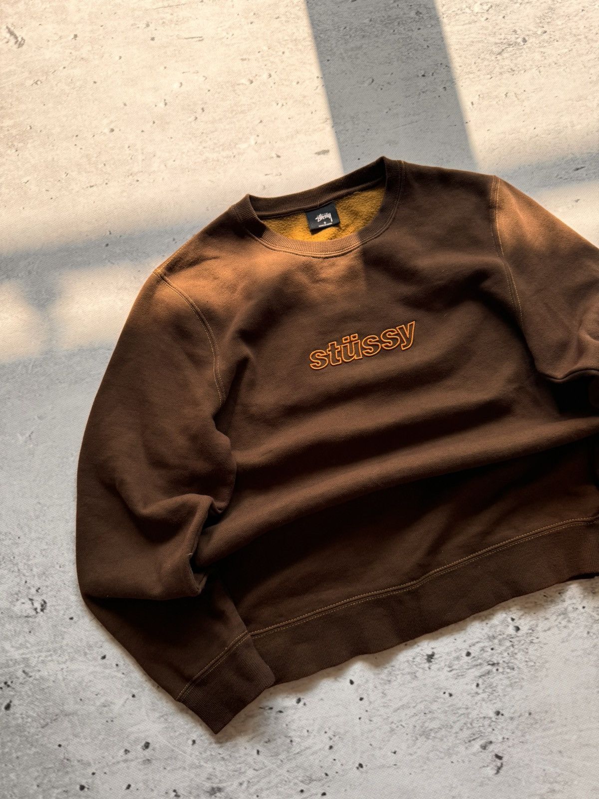 Stussy × Vintage STUSSY CENTER LOGO VINTAGE SWEATSHIRT Size US S / EU 44-46 / 1 - 2 Thumbnail