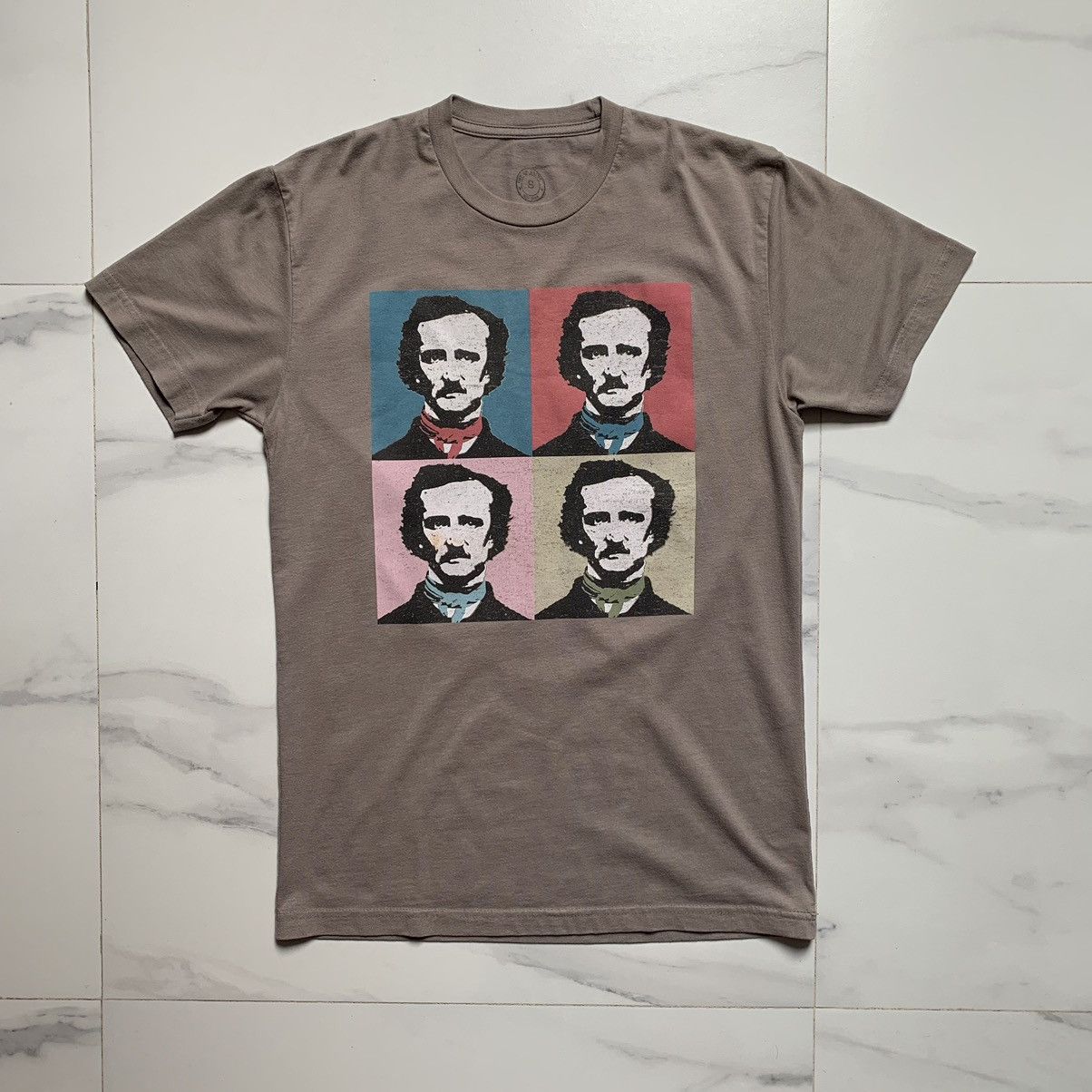 Out Of Print Vintage Y2K Edgar Allan Poe Pop Art Tee Size US S / EU 44-46 / 1 - 2 Thumbnail