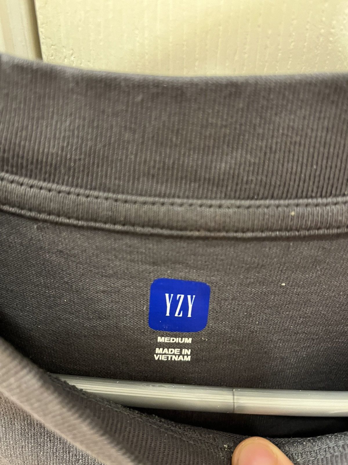 Gap × Kanye West × Yeezy Yeezy Gap Dark Grey Long Sleeve T-Shirt Size US M / EU 48-50 / 2 - 2 Thumbnail