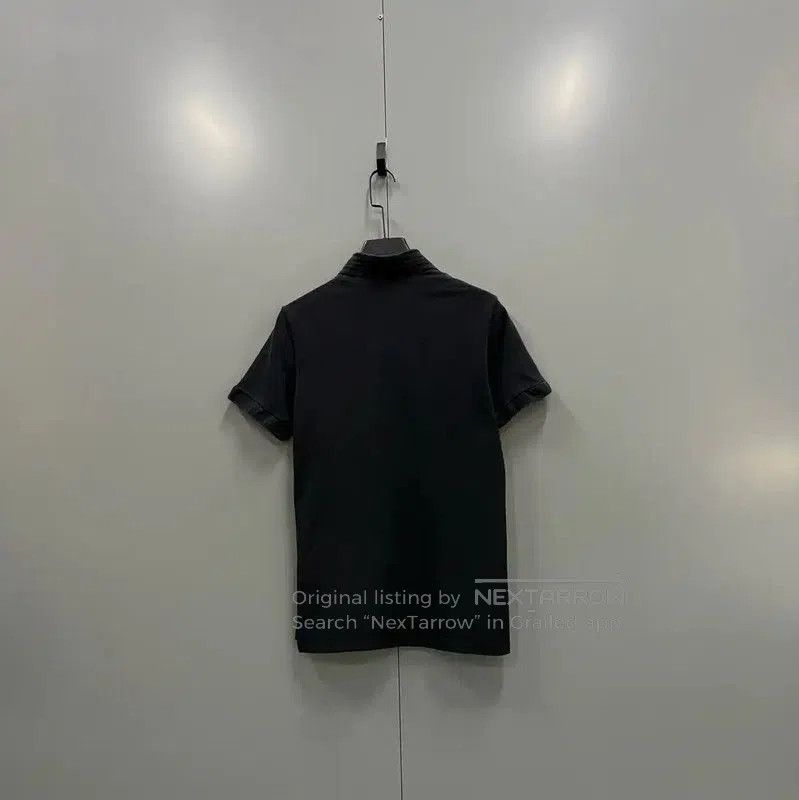 Burberry Burberry Black Cotton Short Sleeve T-Shirt. Size M / US 6-8 / IT 42-44 - 2 Thumbnail