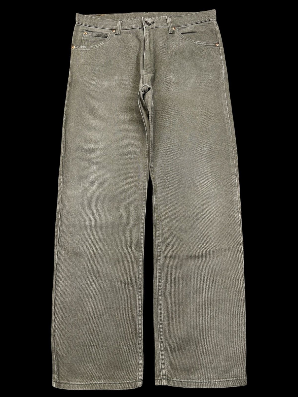 Levi's Vintage y2k Levis 607 Japan Made Orange Tab Denim F735 Size US 34 / EU 50 - 1 Thumbnail