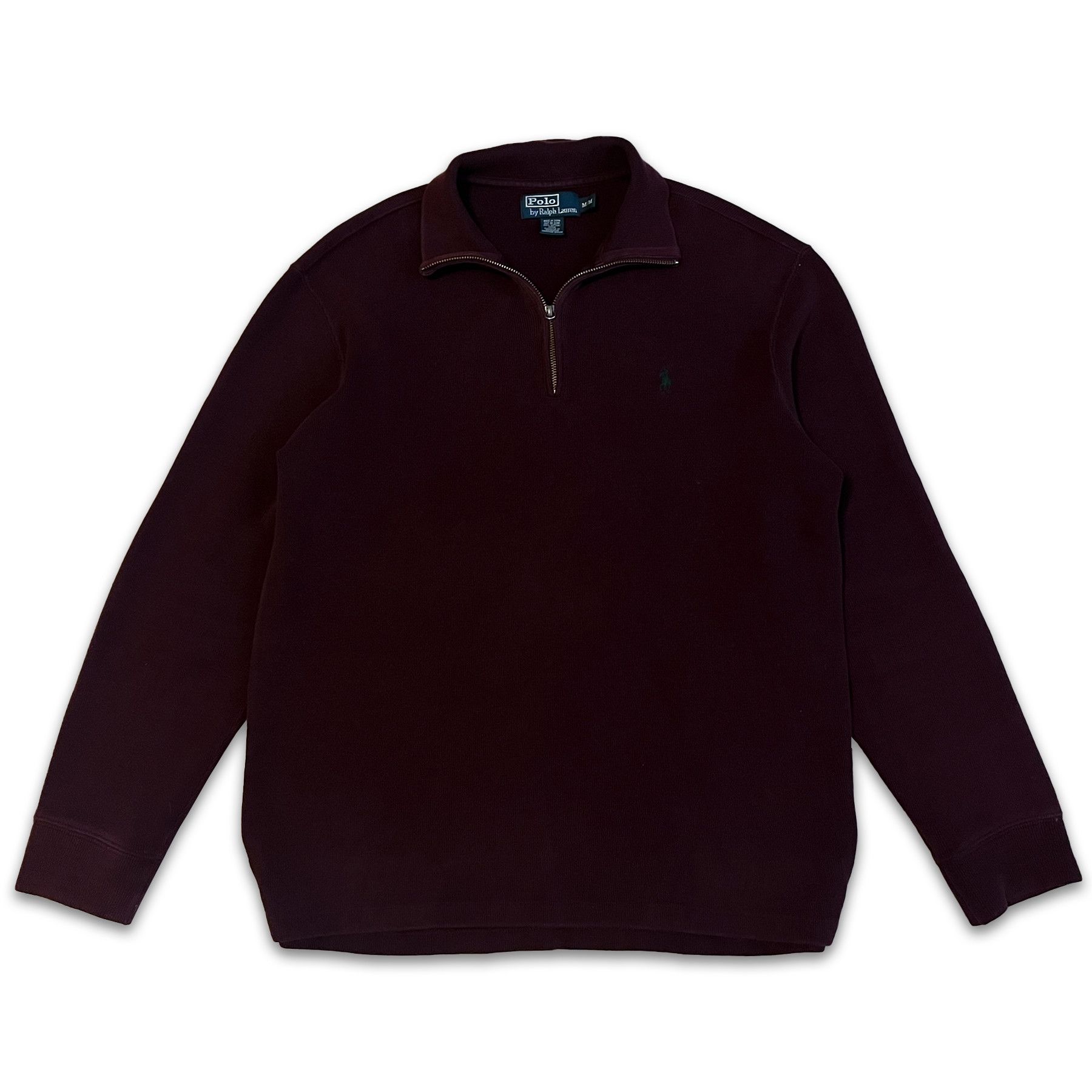 Polo Ralph Lauren Polo Ralph Lauren Vintage 1/4 Zip Sweater Size US M / EU 48-50 / 2 - 2 Thumbnail
