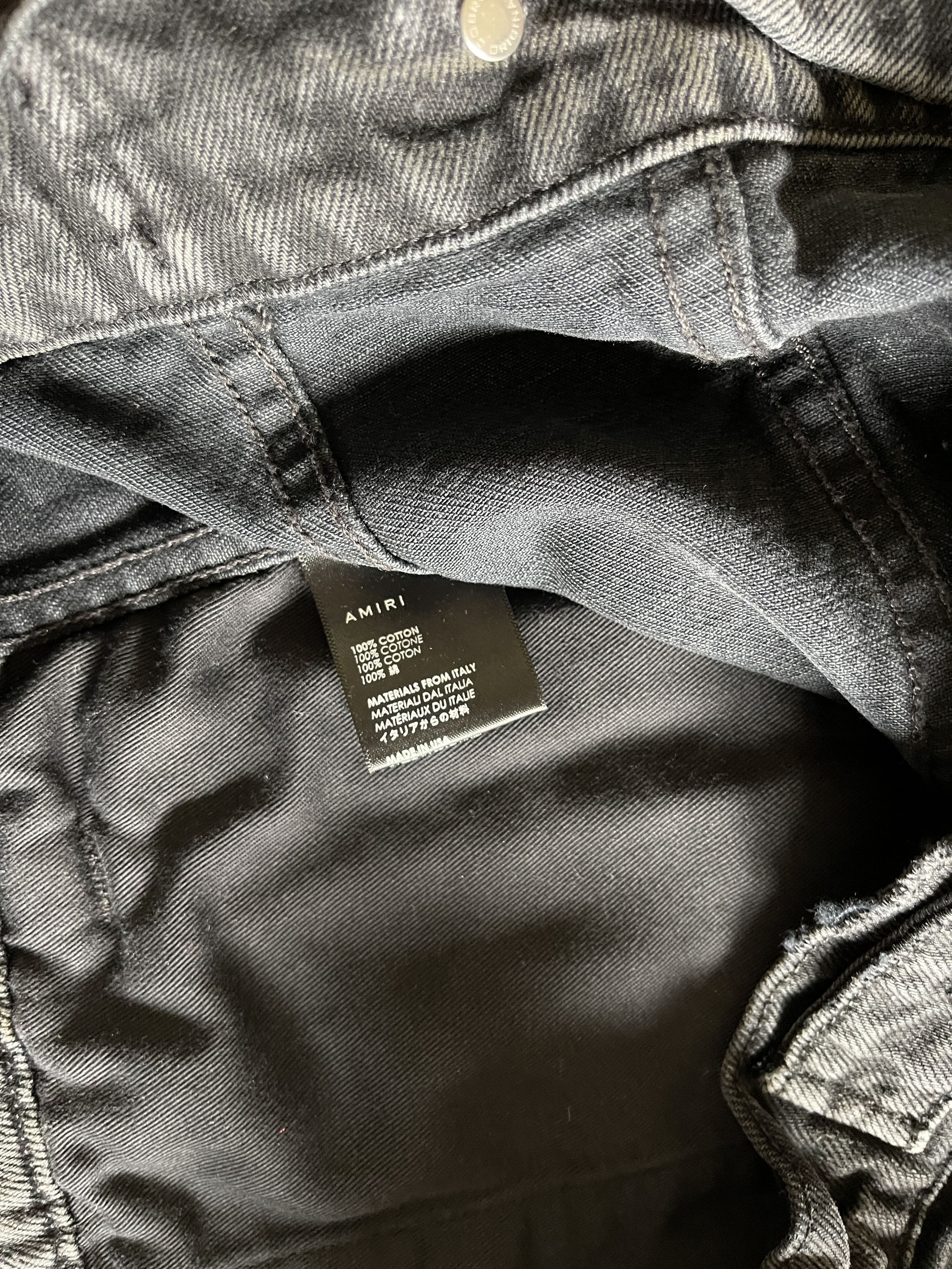 Amiri AMIRI MX2 TRUCKER JACKET SIZE S Size US S / EU 44-46 / 1 - 7 Thumbnail