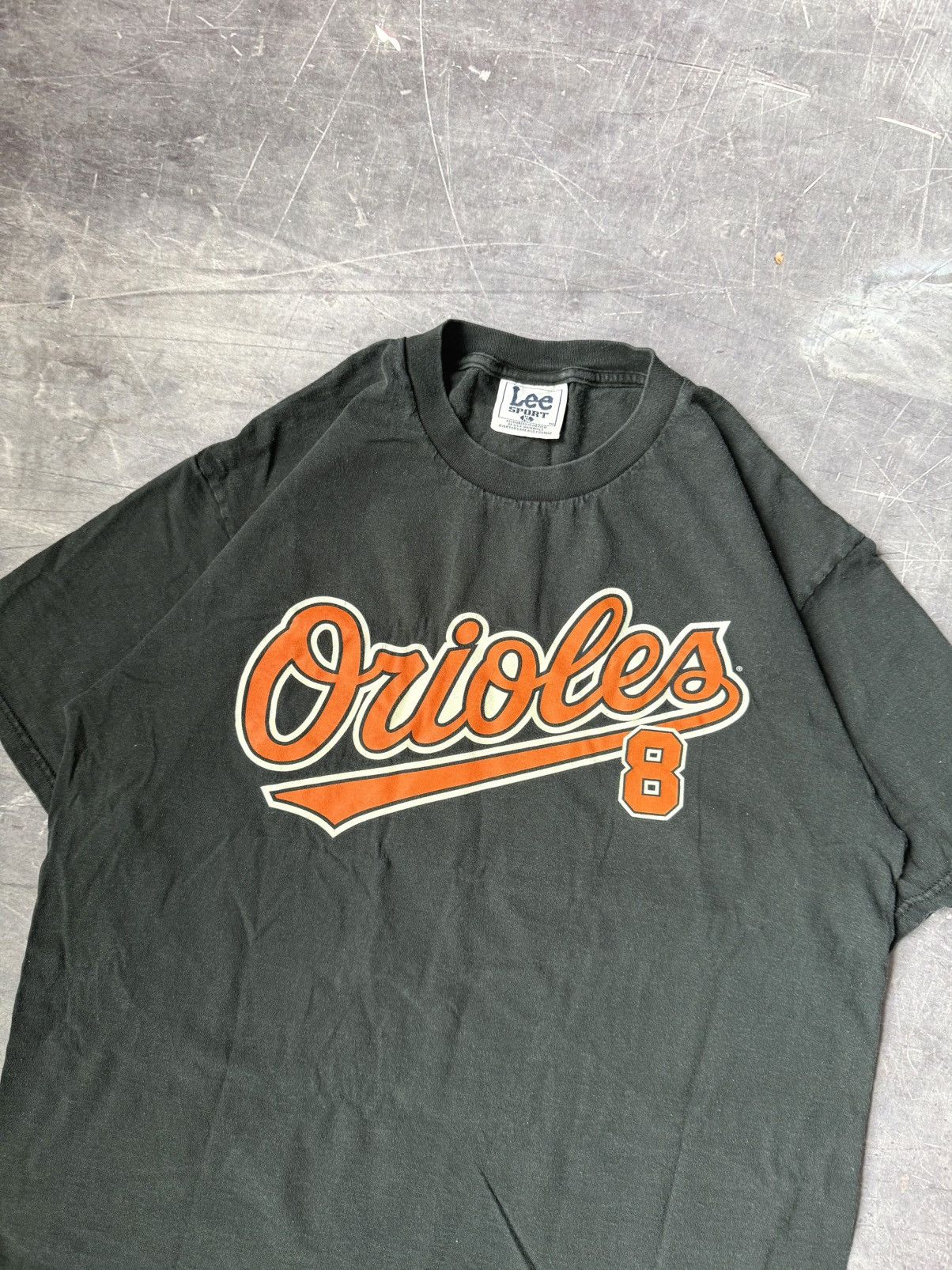 Lee Vintage Baltimore Orioles Cal Ripken MLB Lee T-shirt (XL) Size US XL / EU 56 / 4 - 4 Thumbnail