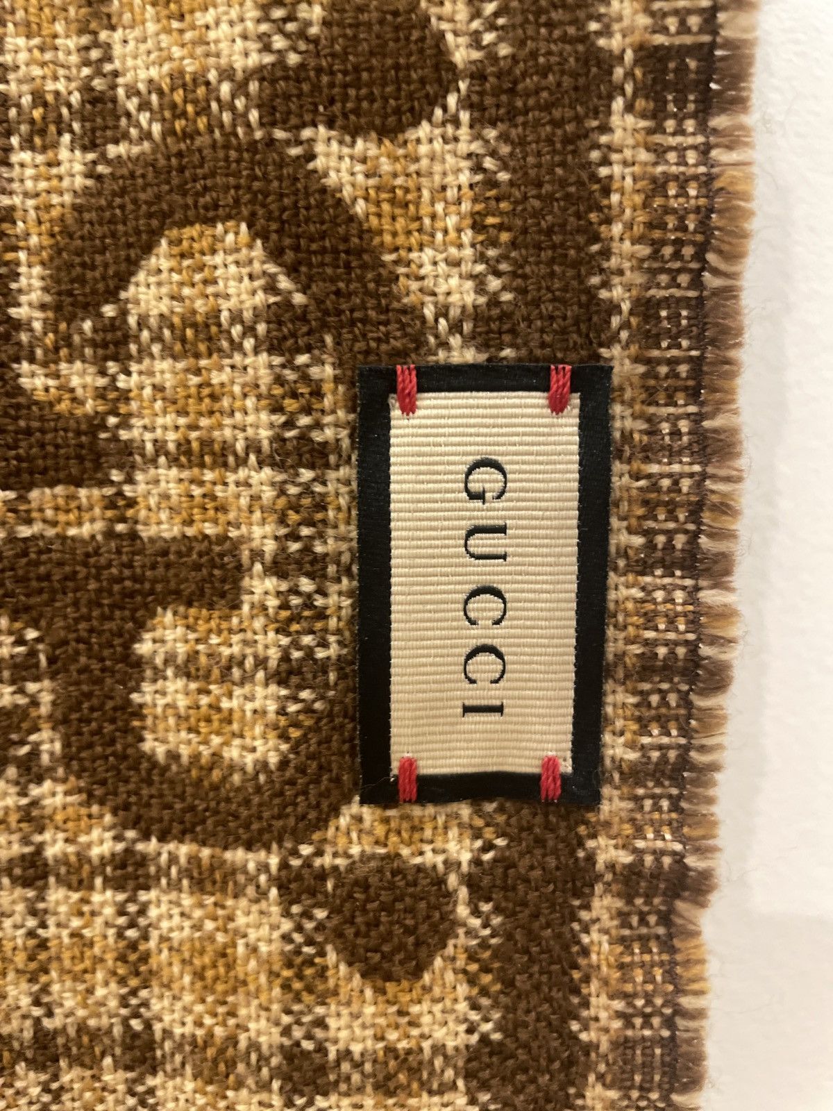Gucci Gucci double sided wool scarf Size ONE SIZE - 9 Thumbnail
