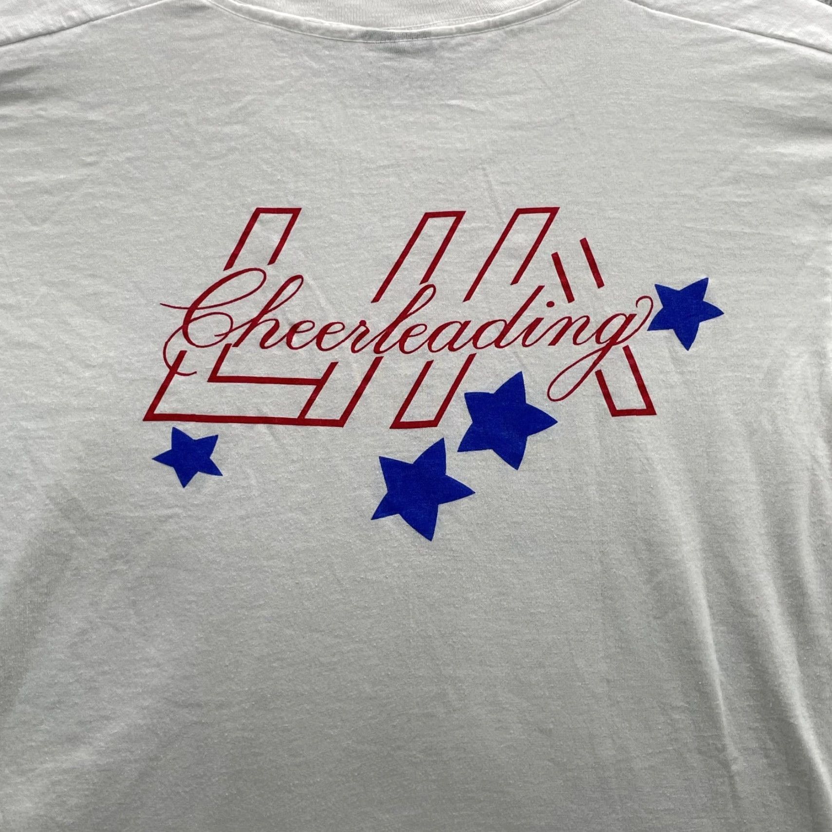 Fruit Of The Loom VINTAGE Fruit of the Loom Cheerleading Finals T-Shirt Large Preppy Sport USA Y2k Size US L / EU 52-54 / 3 - 7 Thumbnail