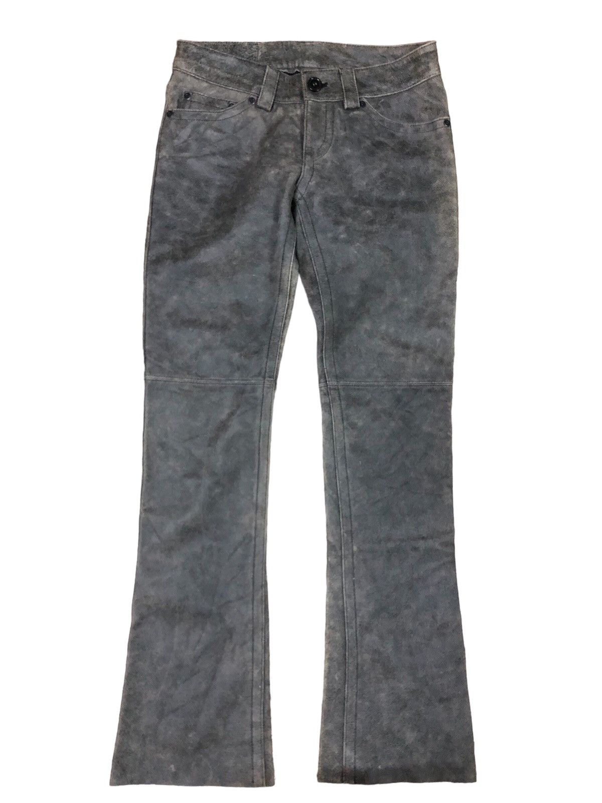 Hysteric Glamour × Leather × Vintage Hysteric Glamour Cowhide Boot Cut Pants Size 28" / US 6 / IT 42 - 1 Thumbnail