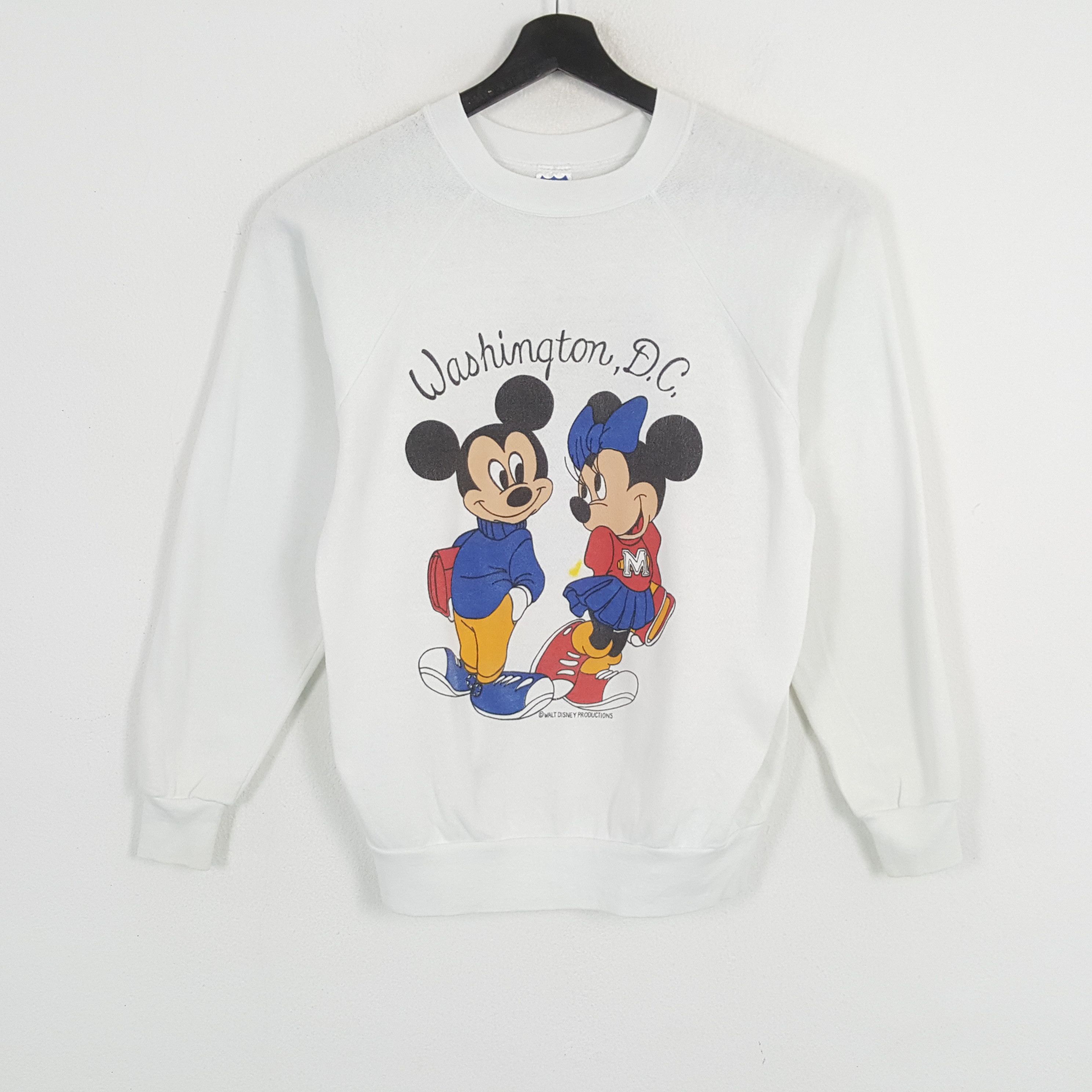 DISNEY MICKEY MOUSE Washington DC Vintage Sweatshirt