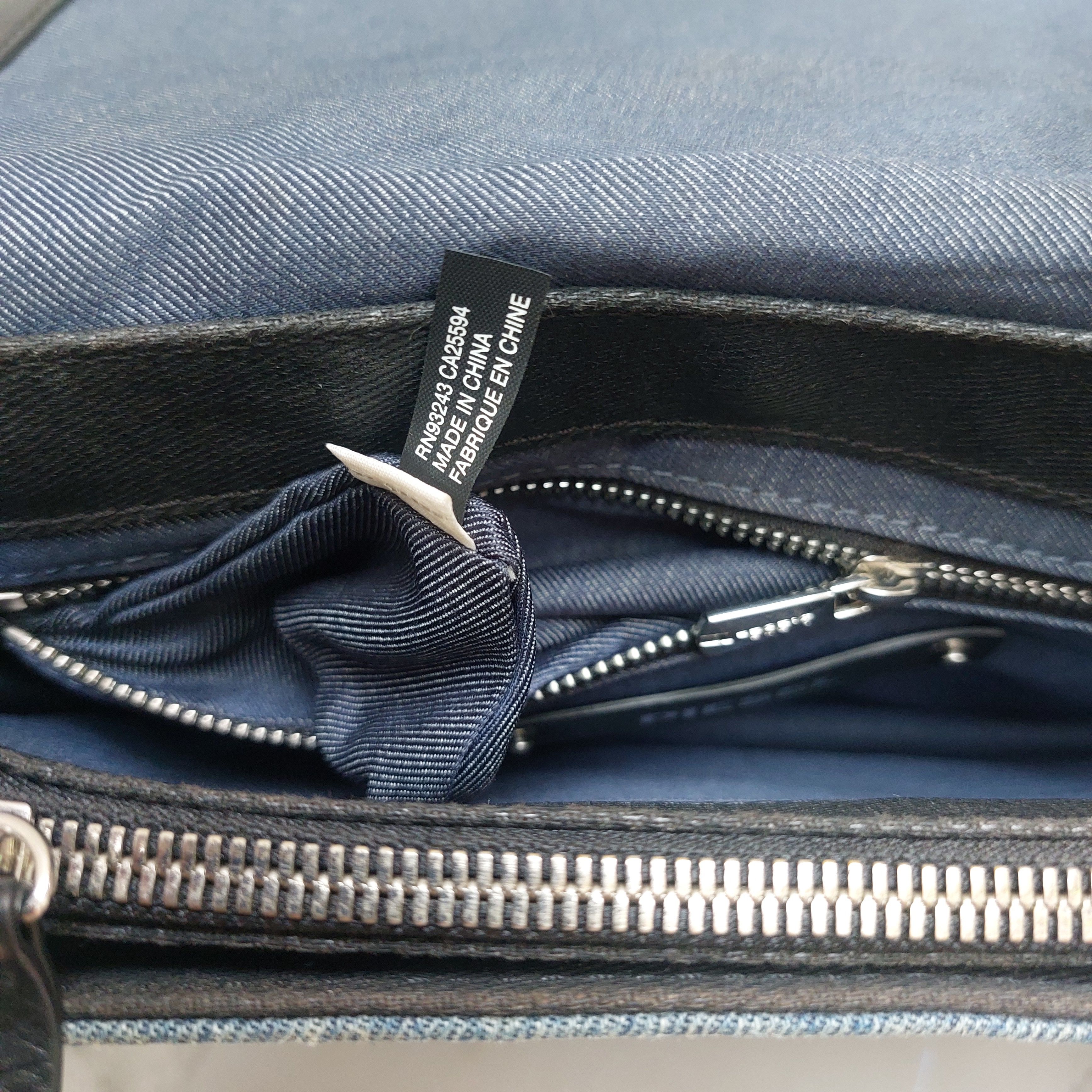 Diesel Diesel Le Misha Denim mix Leather Size ONE SIZE - 9 Thumbnail