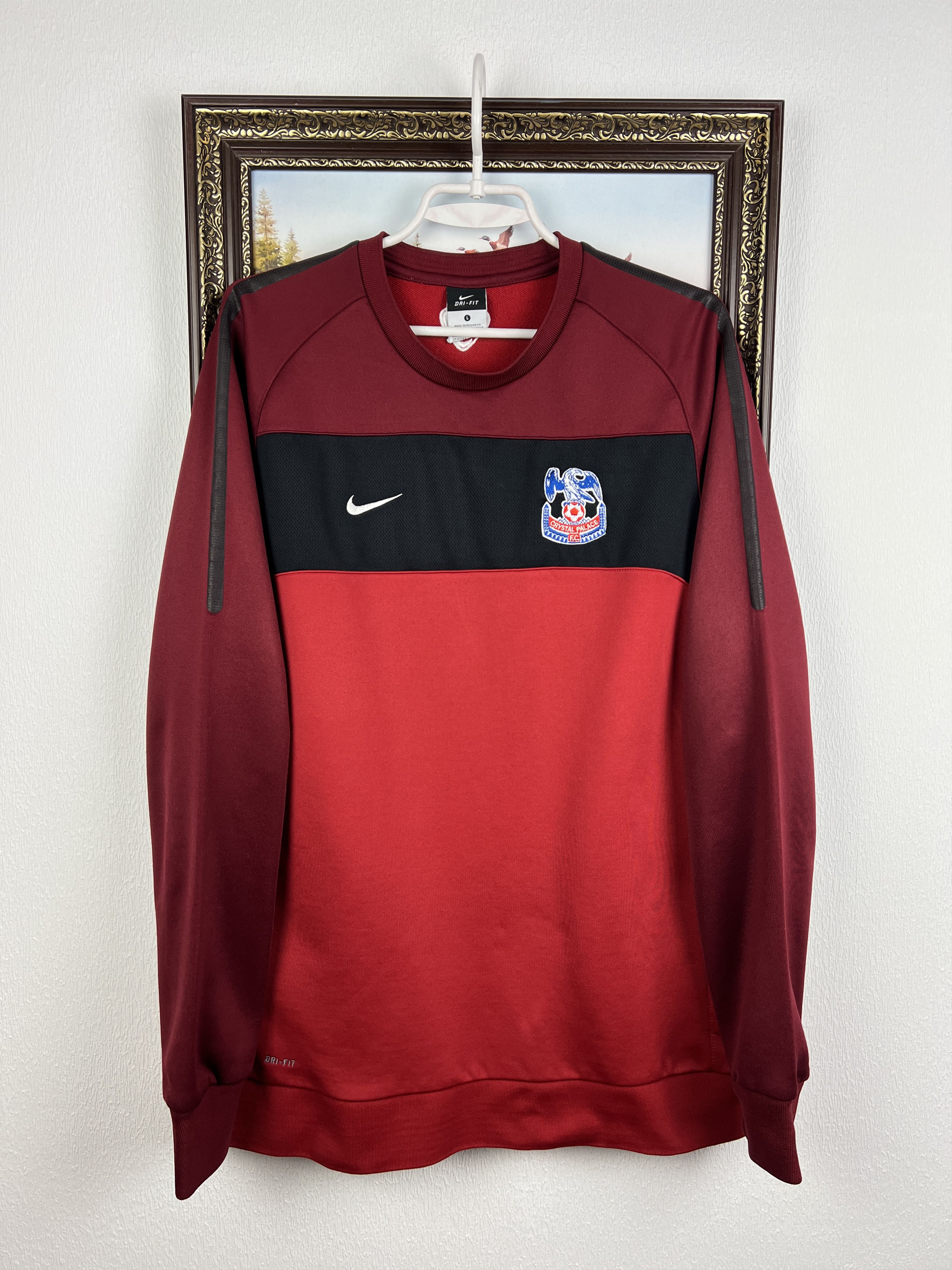 Nike Crystal Palace Football Train Sweatshirt Soccer Track Top Size US L / EU 52-54 / 3 - 1 Thumbnail