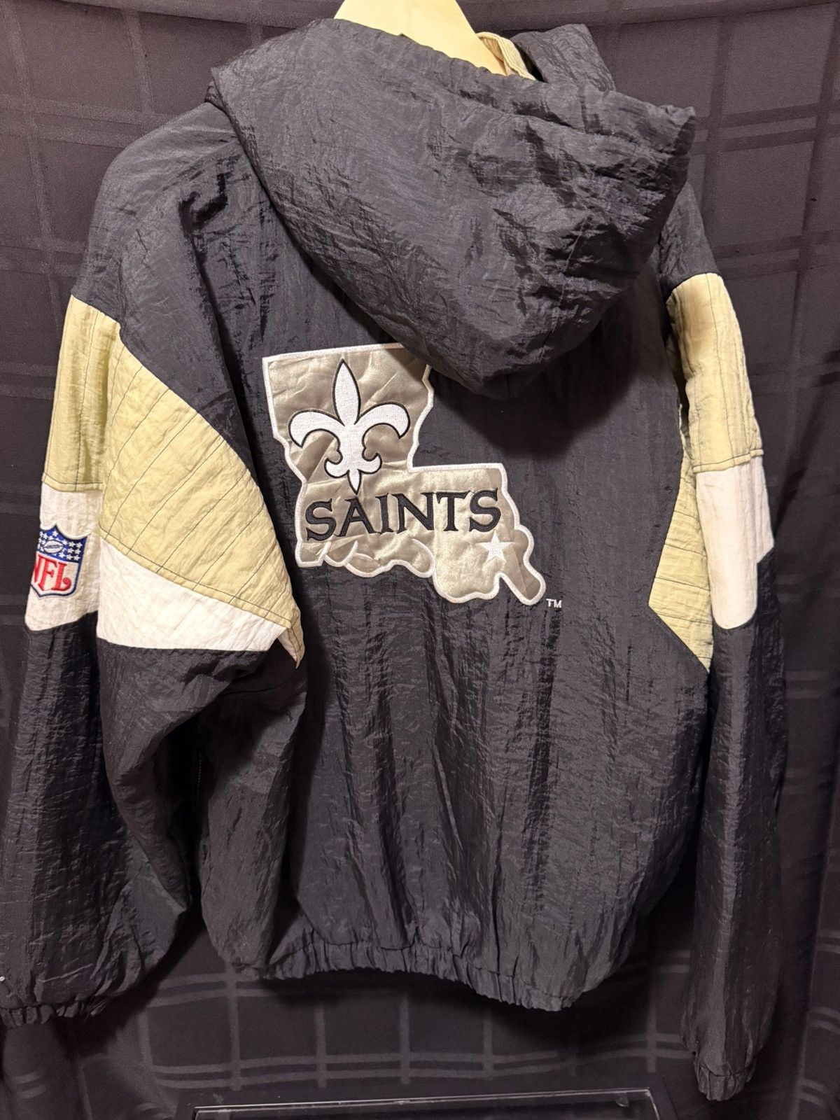 Starter Vintage Starter New Orleans Saints Jacket NFL Size US M / EU 48-50 / 2 - 5 Thumbnail